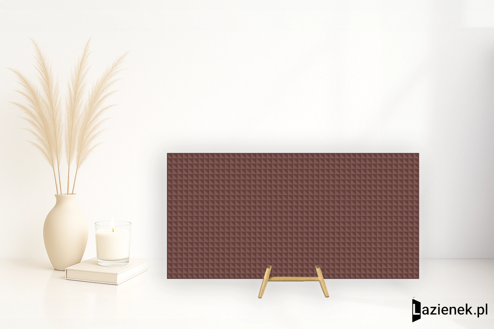 Harmony Pique Bordeaux matowa 20x40 cm gr. 10 mm - płytka nierektyfikowana / 31064