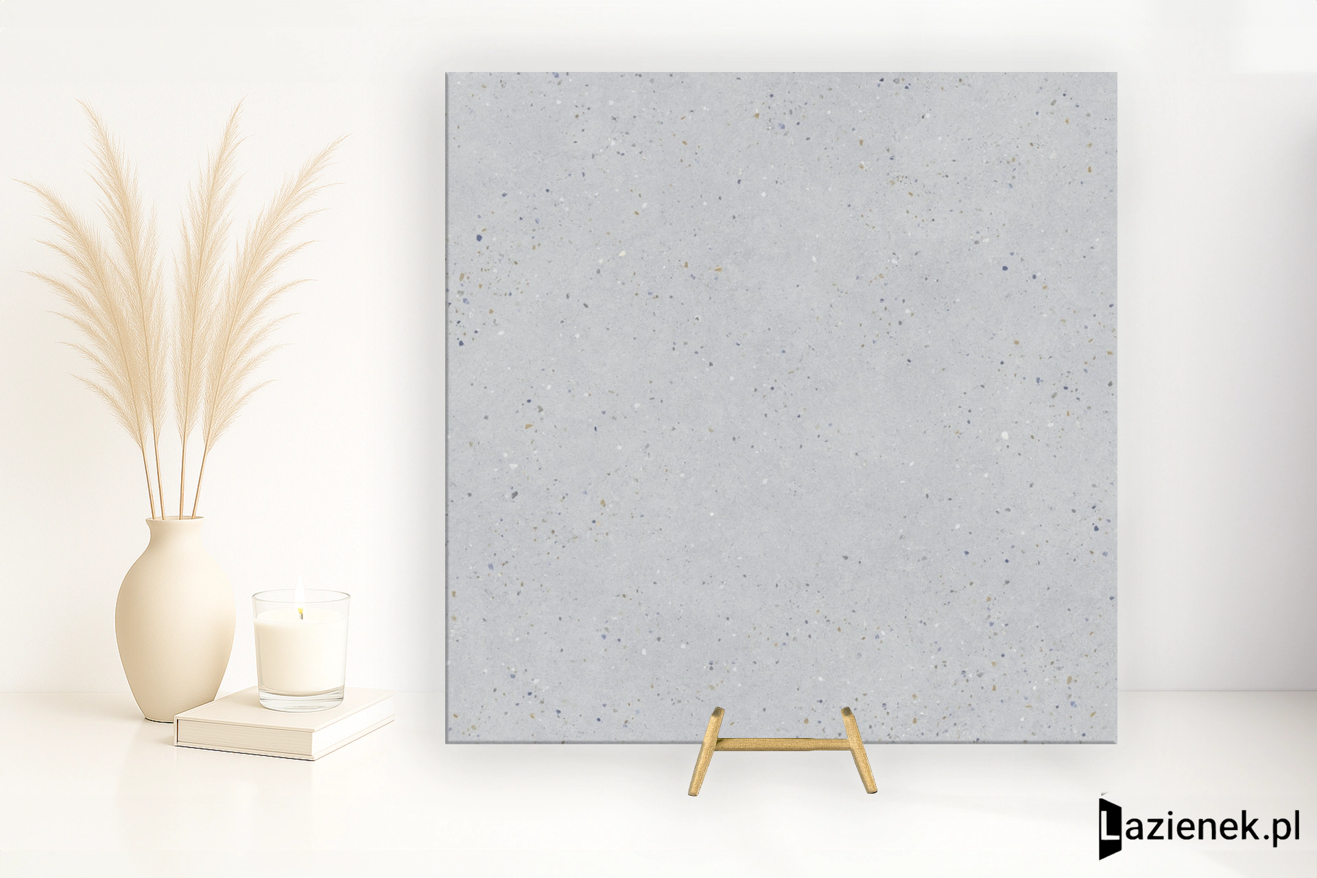 Harmony Sensa Silver matowa 90x90 cm gr. 9 mm - płytka rektyfikowana / 40831