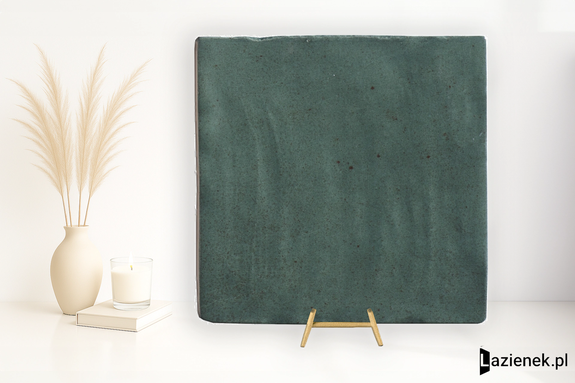 Harmony Sahn Green matowa 10x10 cm gr. 9 mm - płytka nierektyfikowana / 28895