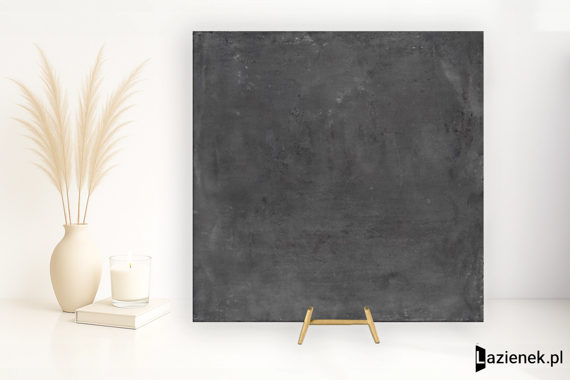 Harmony Meraki Anthracite matowa 90x90 cm gr. 9 mm - płytka rektyfikowana / 37921