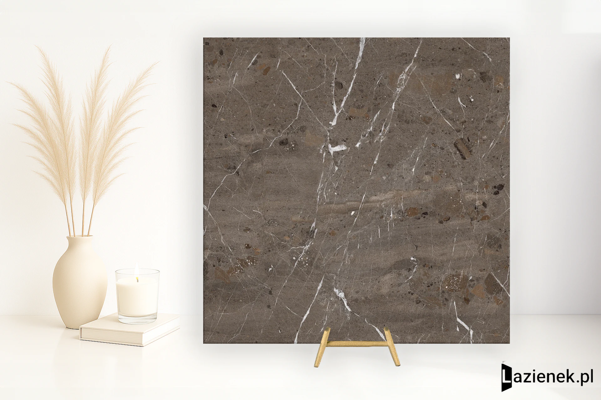 Imola The Rock Breccia Imperiale na zewnątrz 90x90 cm gr. 20 mm - płytka rektyfikowana / BREIMP 90 AS RM