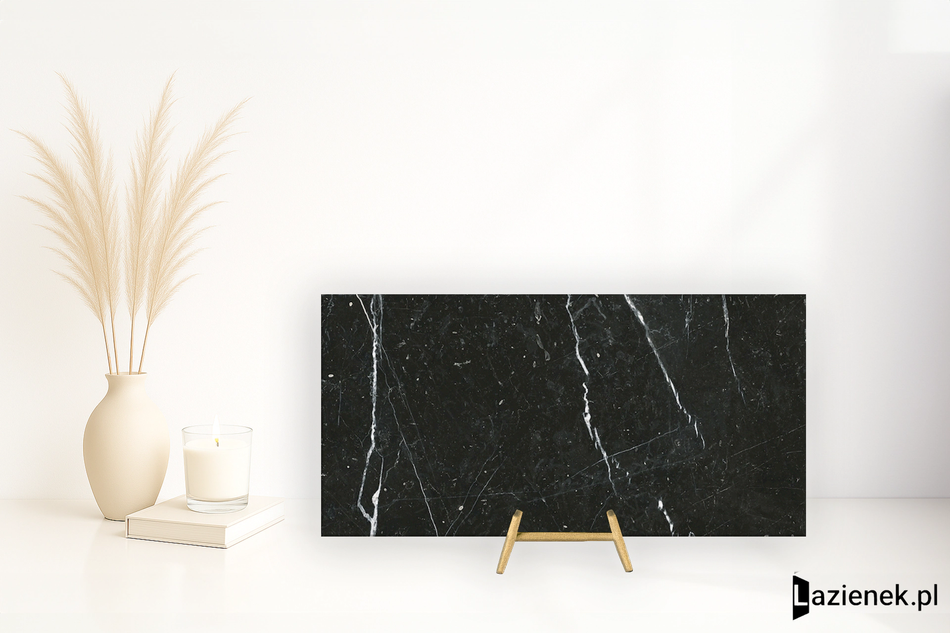 Impronta Marmi Di Impronta Nero Marquinia naturalna 30x60 cm gr. 9 mm - płytka rektyfikowana / IMI0463