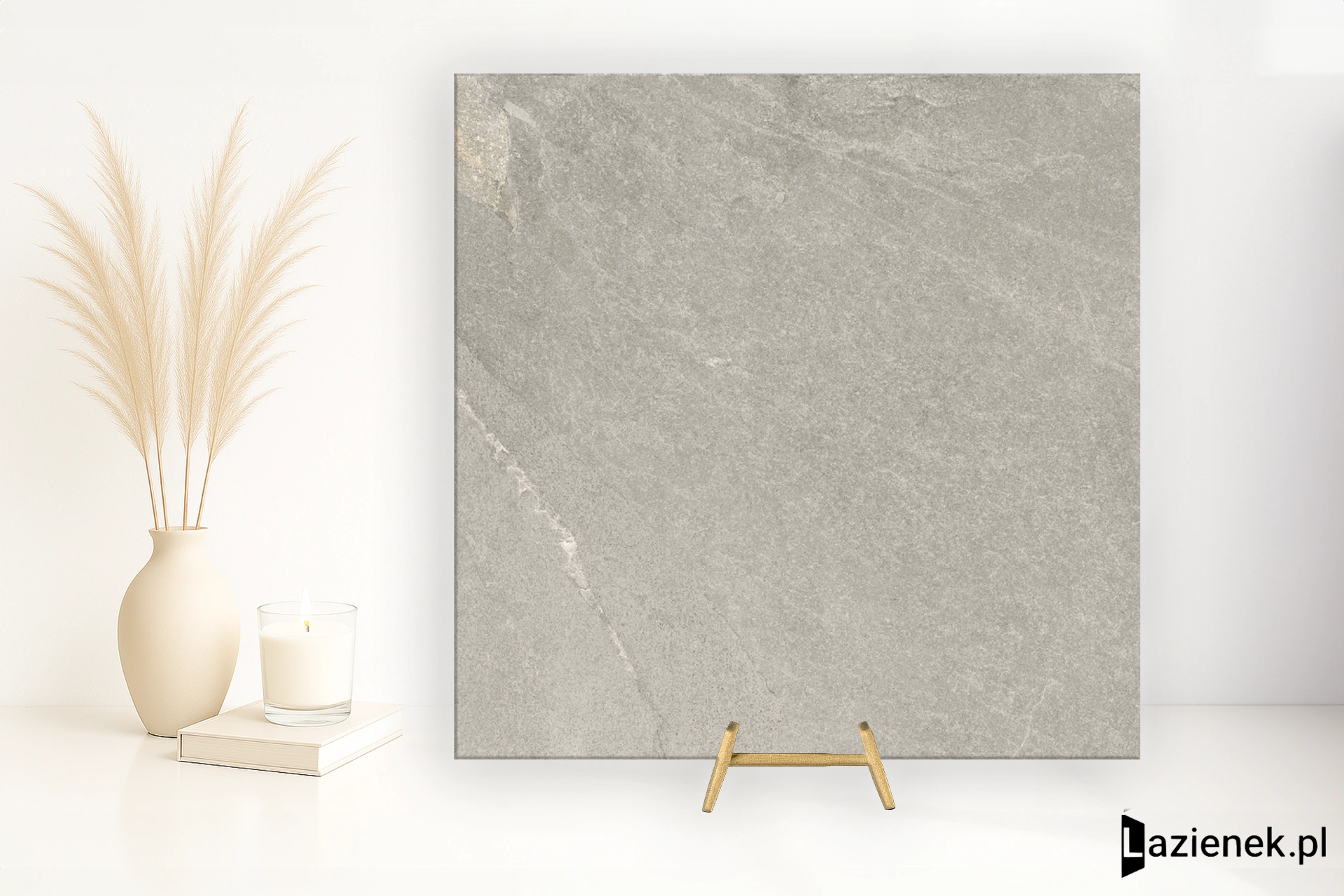 Impronta Ardesia Grey naturalna 80x80 cm gr. 9 mm - płytka rektyfikowana / IAR0388