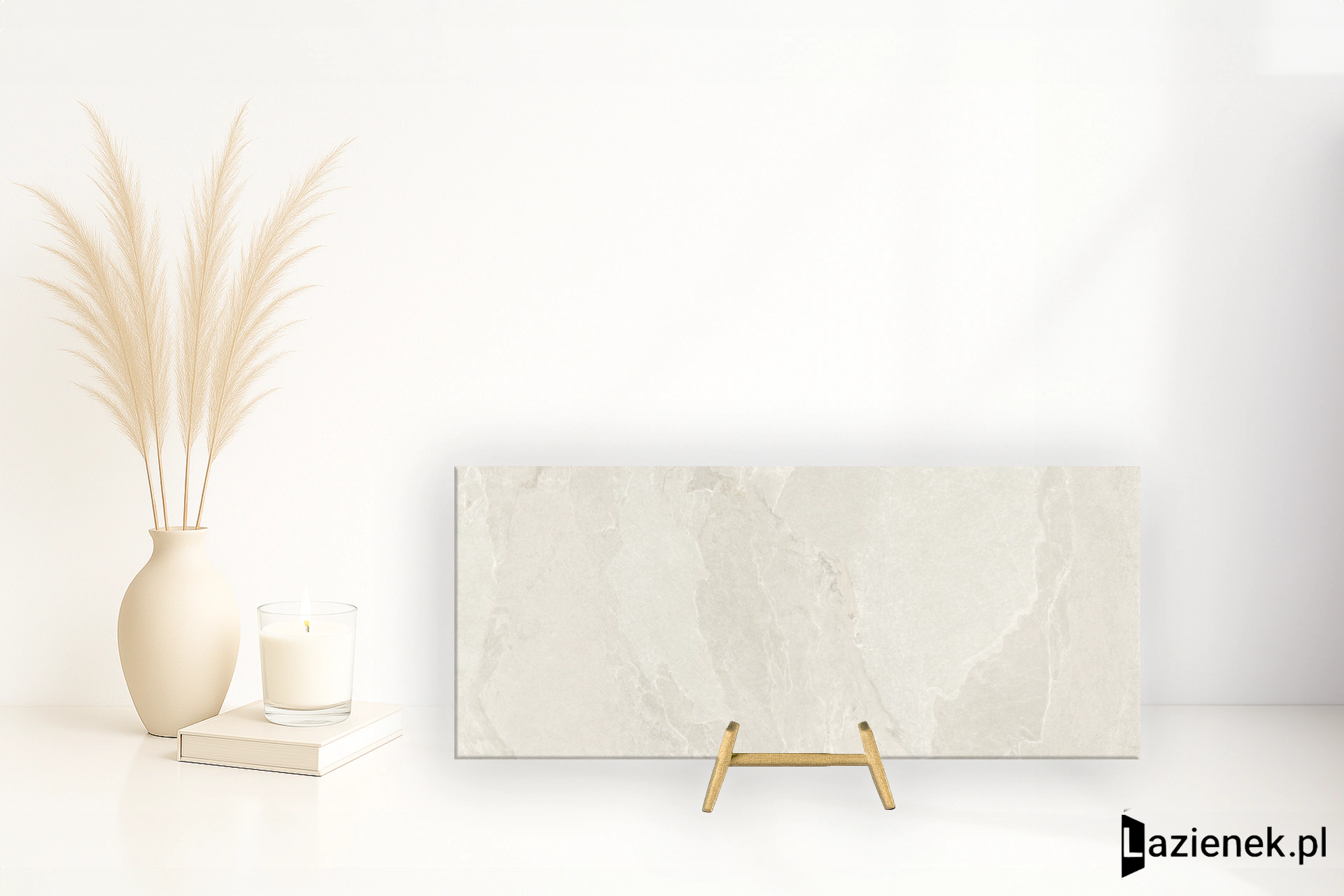 Impronta Ardesia Bianco naturalna 120x280 cm gr. 6 mm - płytka rektyfikowana / IAR01XPA