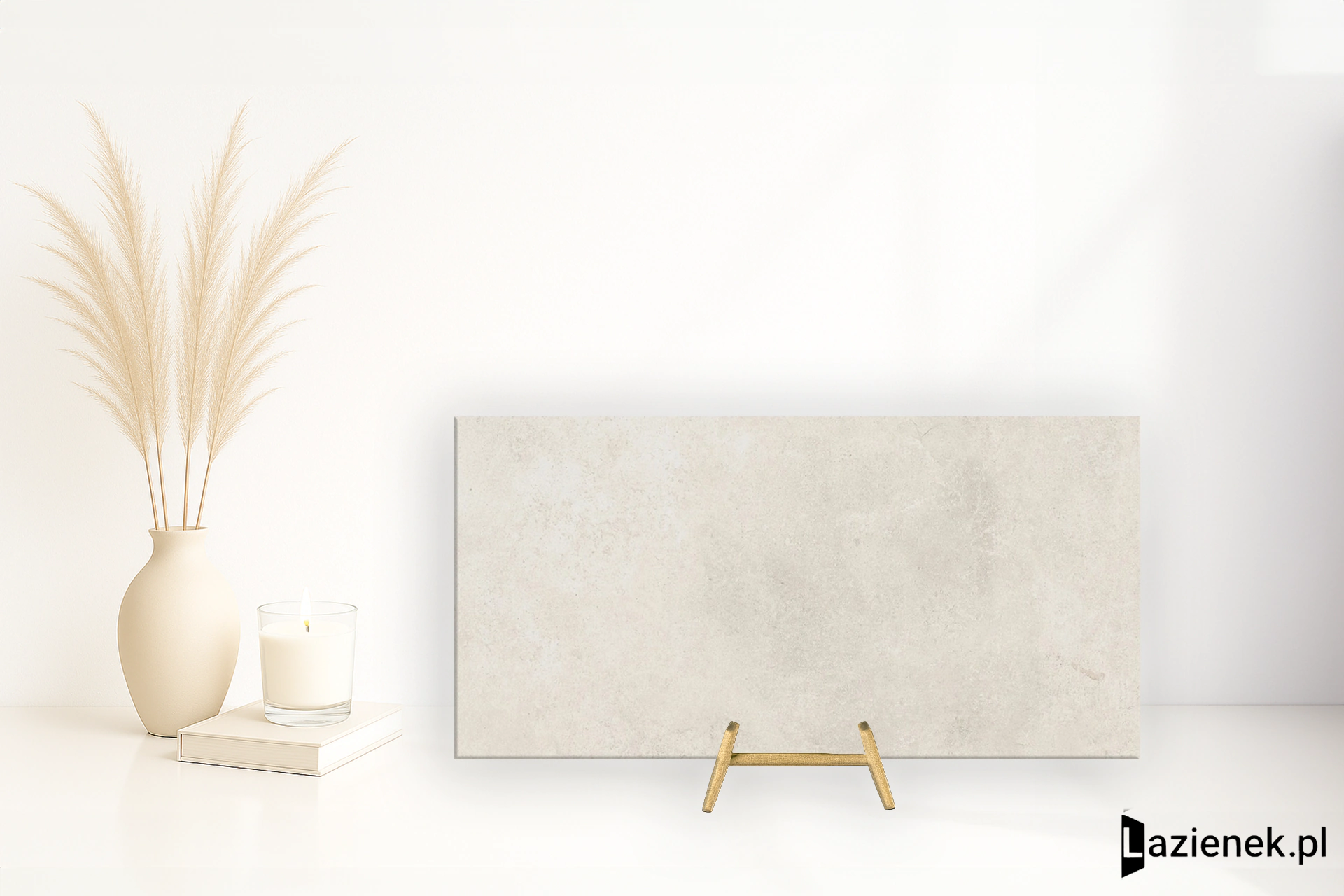 Impronta Concrete White naturalna 30x60 cm gr. 9 mm - płytka rektyfikowana / ICN0163
