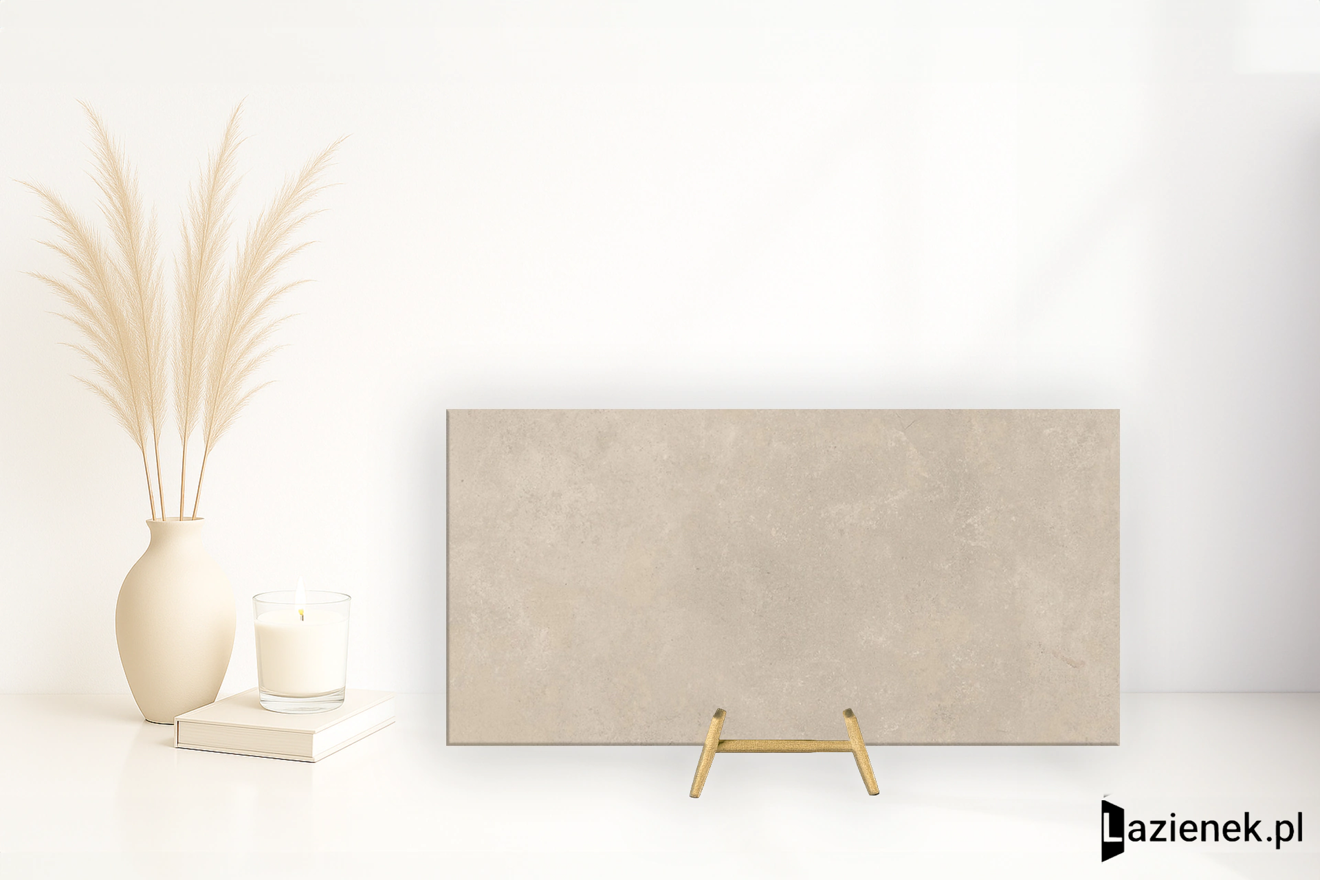 Impronta Concrete Cream naturalna 30x60 cm gr. 9 mm - płytka rektyfikowana / ICN0263