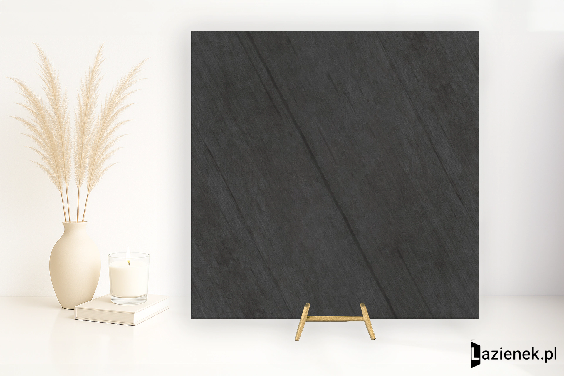 Iris Victorian Stone Baycliff Black naturalna R10 100x100 cm gr. 6 mm - płytka rektyfikowana / 1009990
