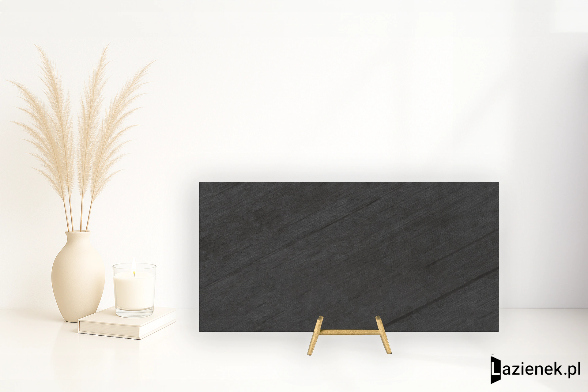 Iris Victorian Stone Baycliff Black naturalna R10 30x60 cm gr. 8 mm - płytka rektyfikowana / 8639990