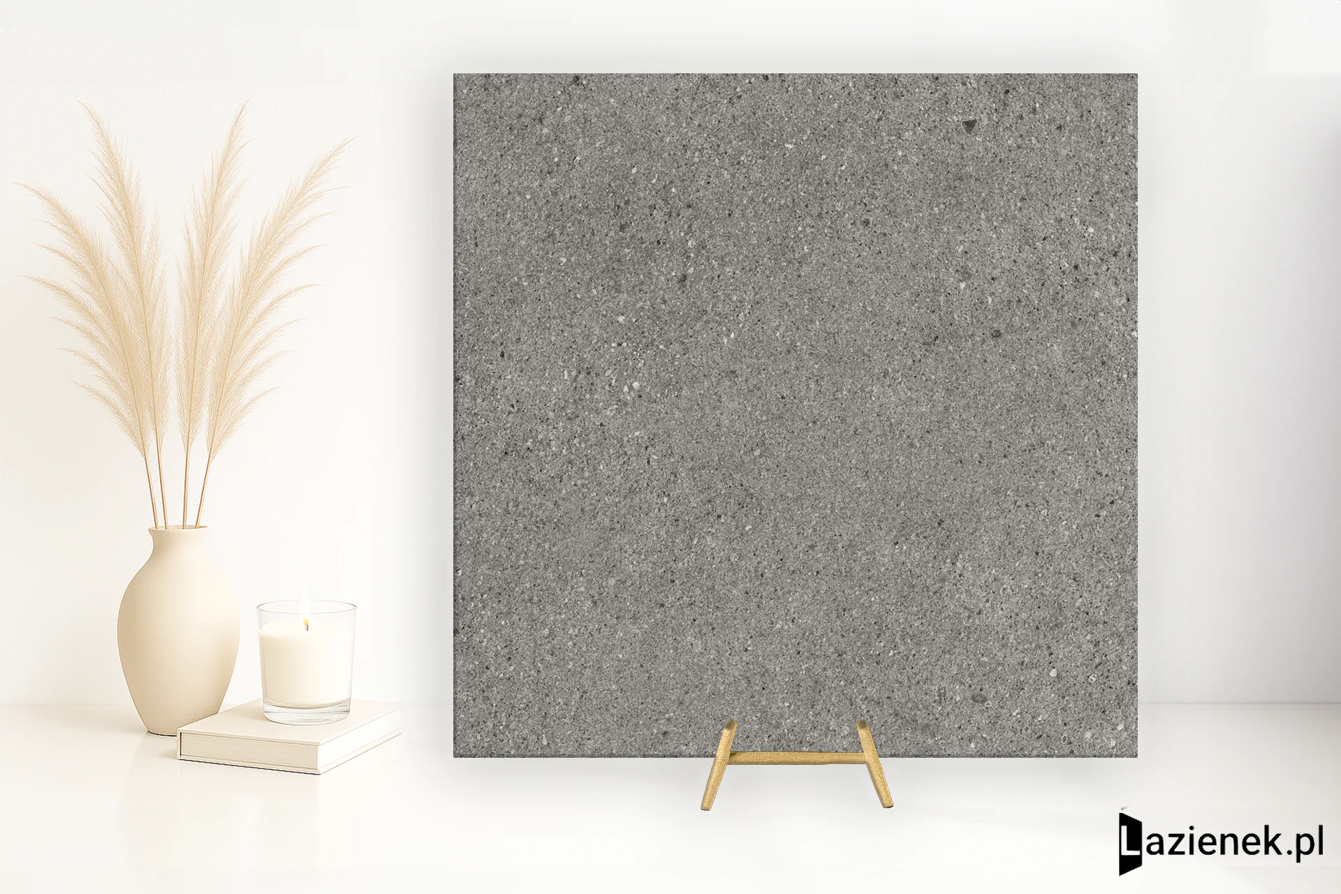 Iris Victorian Stone Silver Grey naturalna R10 100x100 cm gr. 6 mm - płytka rektyfikowana / 1009991