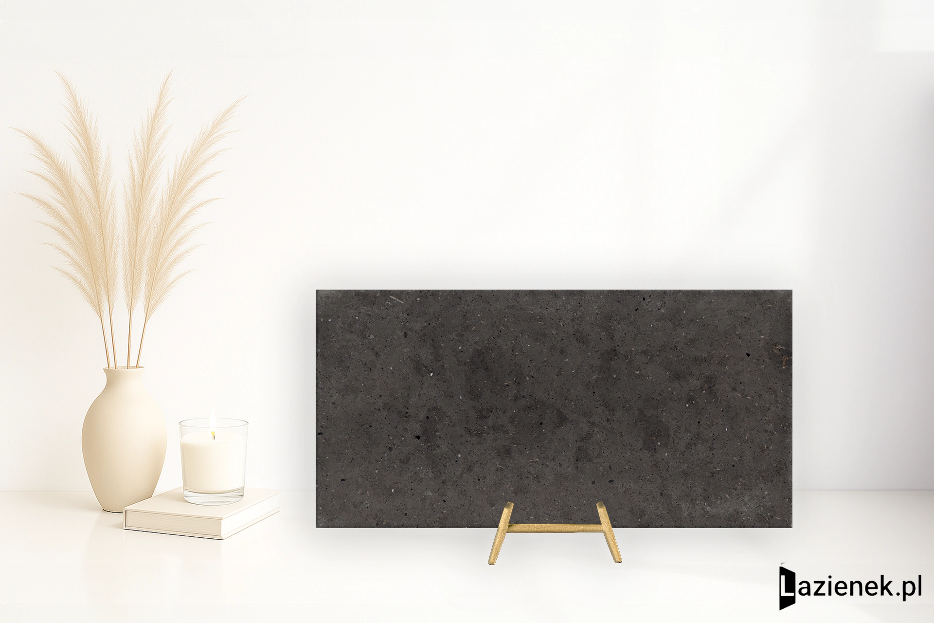 Iris Whole Stone Black naturalna R10 30x60 cm gr. 9 mm - płytka rektyfikowana / 863719