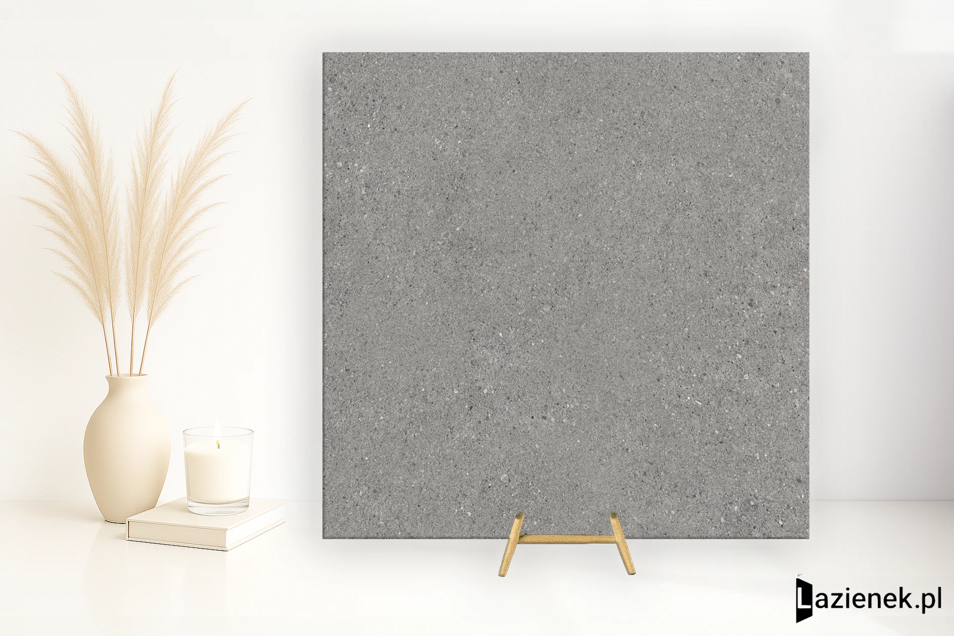 Iris Victorian Stone Silver Grey antypoślizgowa 100x100 cm gr. 20 mm - płytka rektyfikowana / 1009996