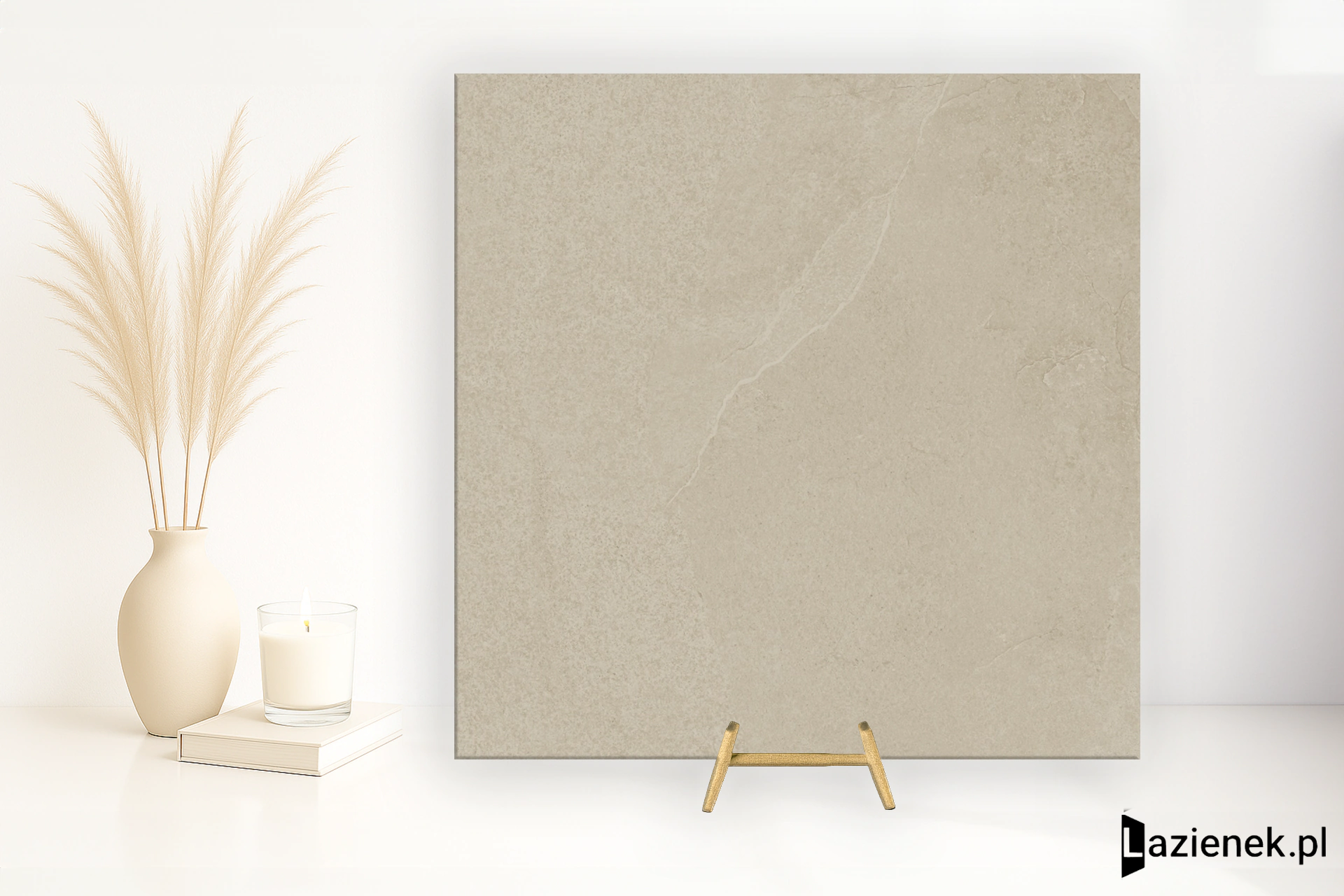Keraben Mixit Cream matowa 60.75x60.75 cm gr. 10 mm - płytka rektyfikowana / 20040453