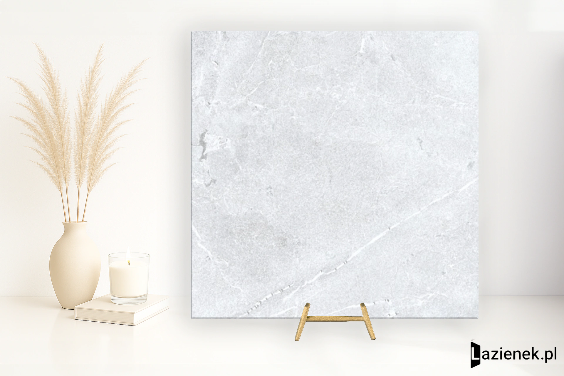 Keraben Eternia White satyna 90x90 cm gr. 10 mm - płytka rektyfikowana / 20042950