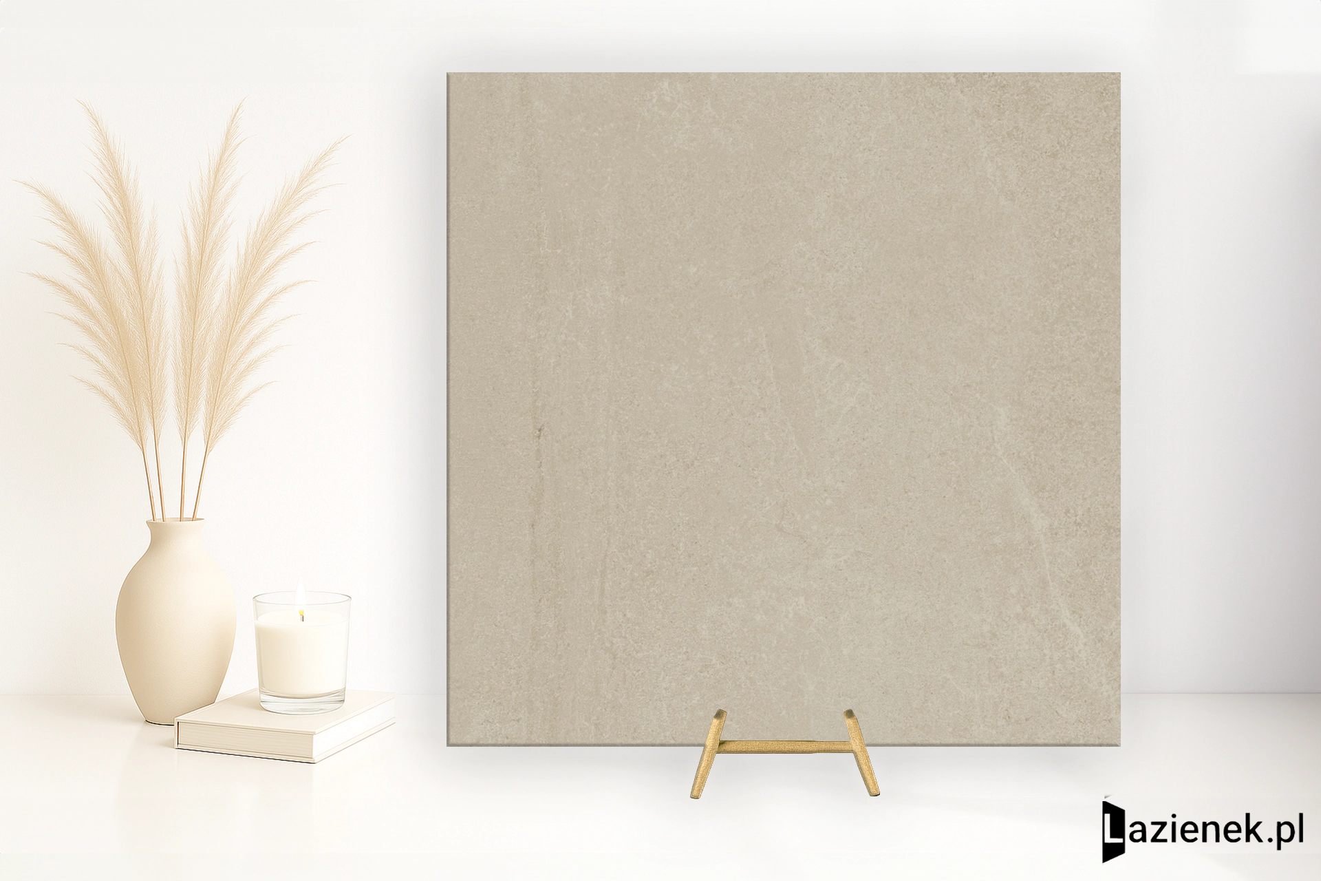 Keraben Mixit Beige matowa 60.75x60.75 cm gr. 10 mm - płytka rektyfikowana / 20040443