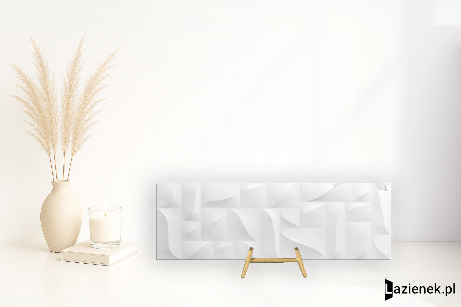 Keraben Superwhite White matowa 30x90 cm gr. 10 mm - płytka rektyfikowana / 20028039