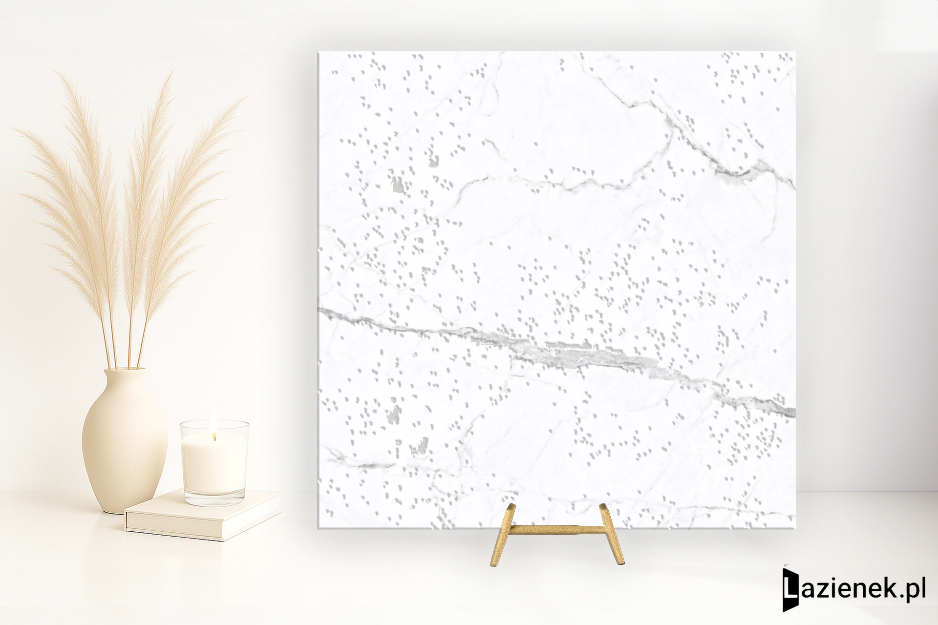 Keraben Idyllic White postarzana mat 120x120 cm gr. 10 mm - płytka rektyfikowana / 20041361