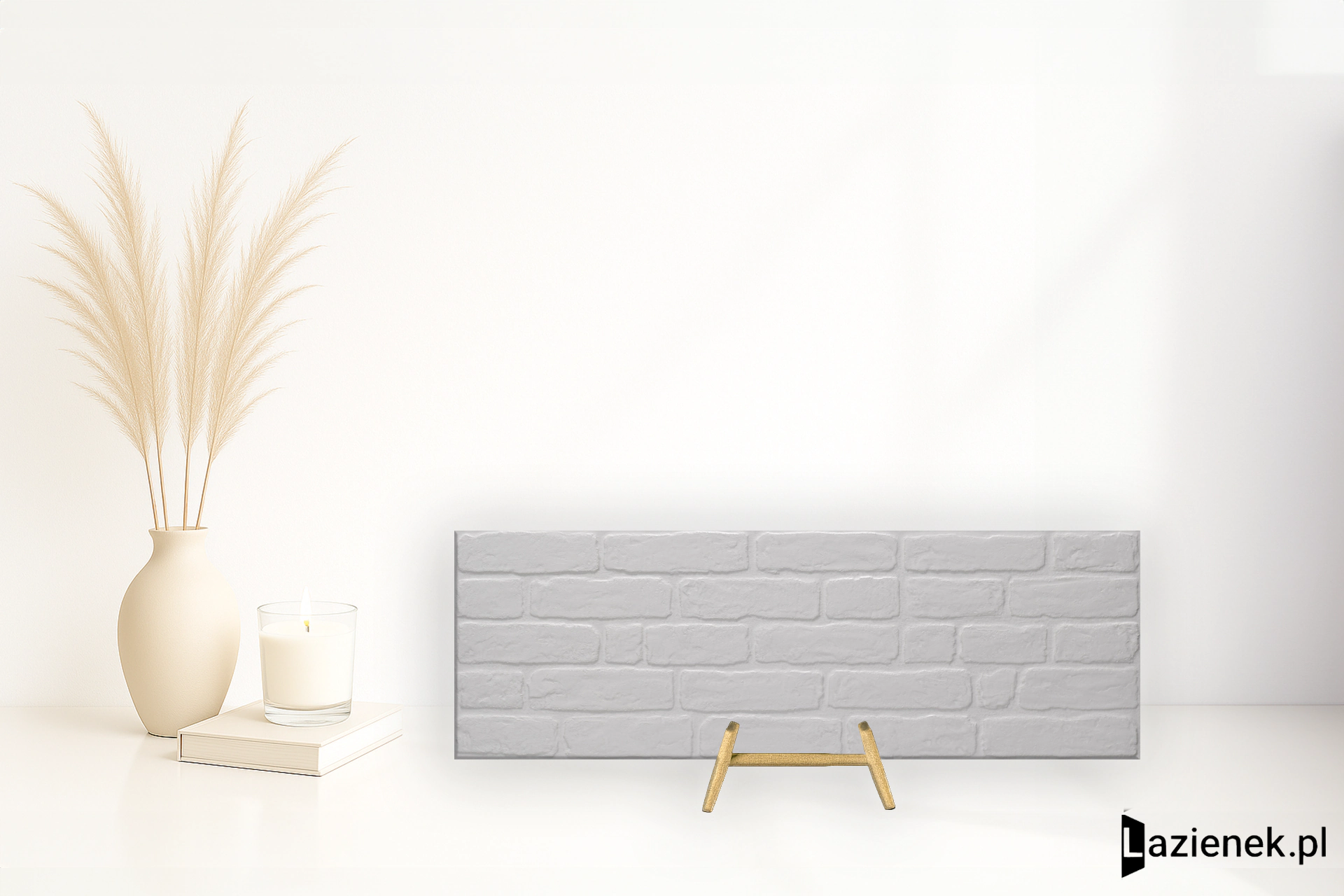 Keraben Wall Brick White matowa 30x90 cm gr. 10 mm - płytka rektyfikowana / 20024514