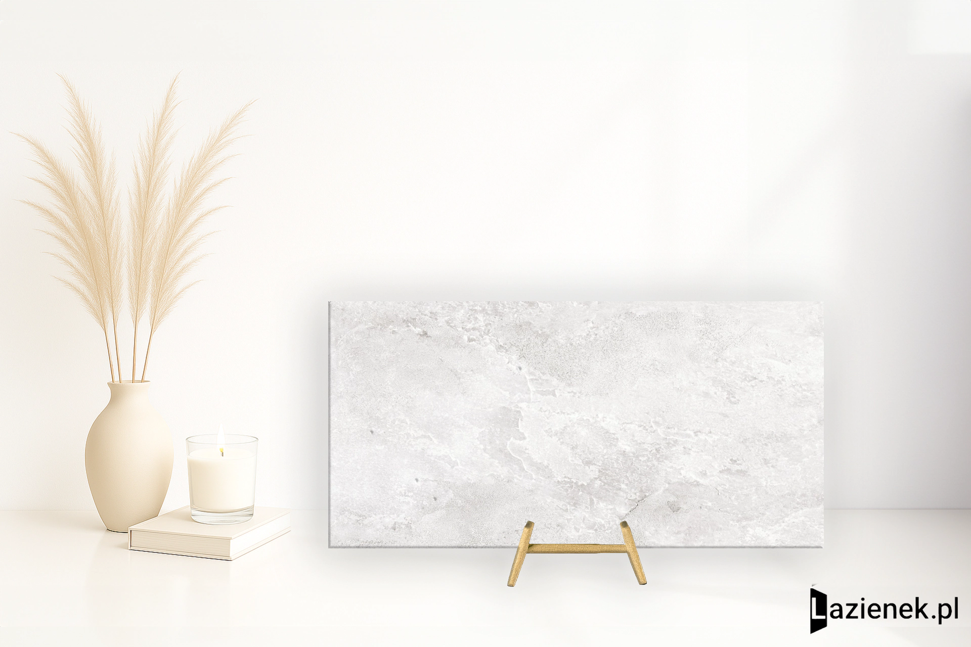 Keraben Nature White matowa 25x50 cm gr. 10 mm - płytka nierektyfikowana / 20026487