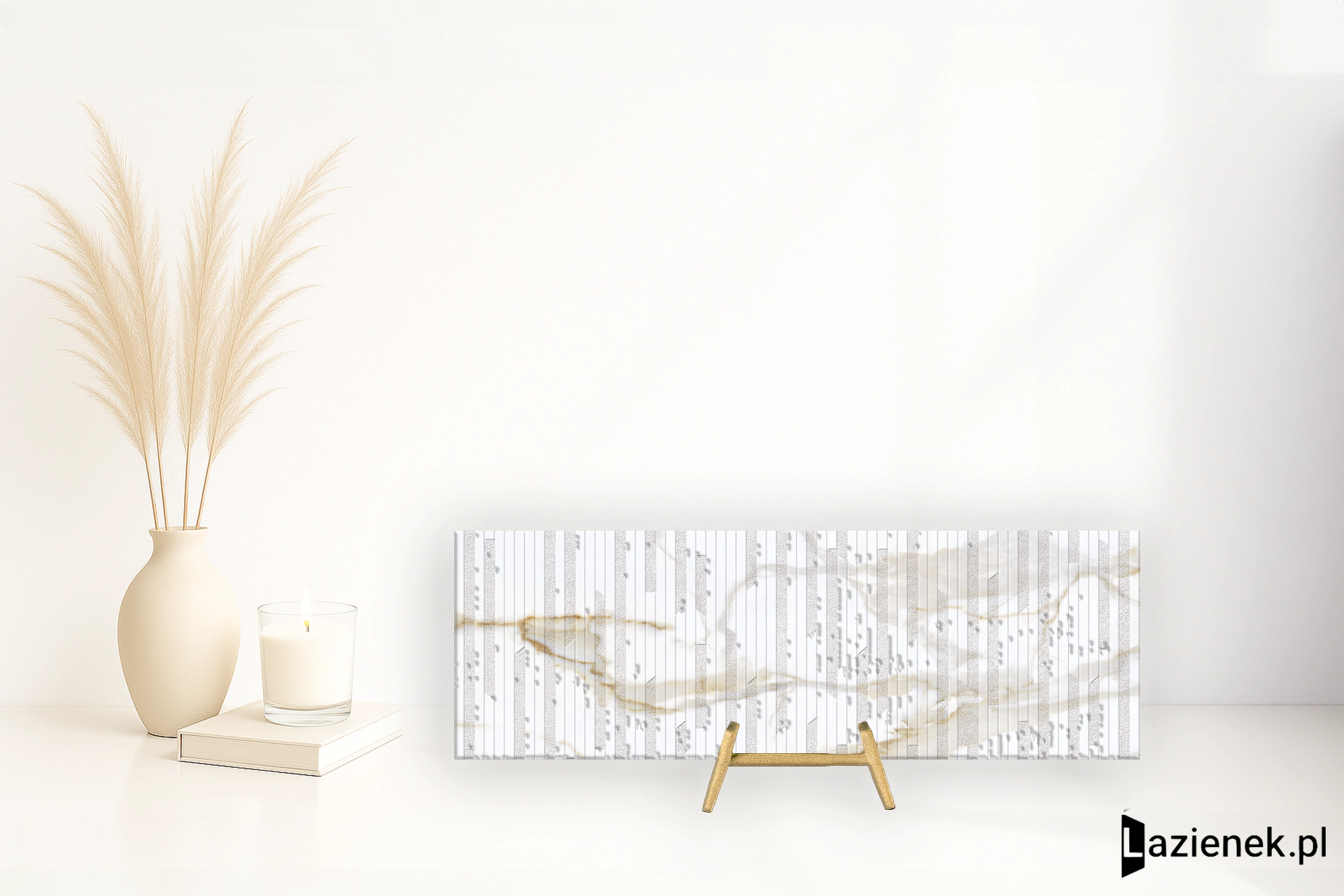 Keraben Idyllic Calacatta Gold postarzana mat 40x120 cm gr. 10 mm - płytka rektyfikowana / 20039773