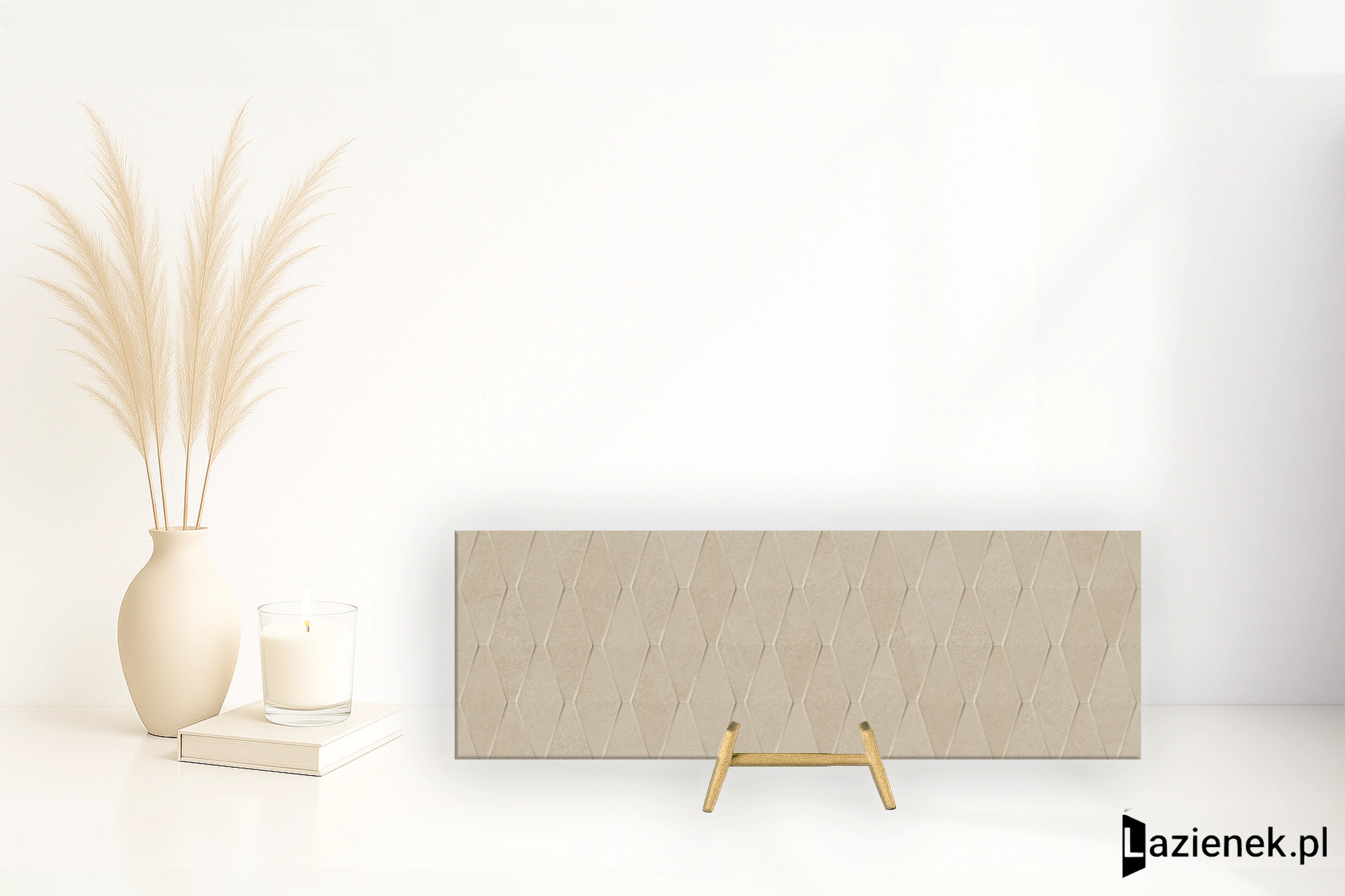 Keraben Mixit Beige matowa 30x90 cm gr. 10 mm - płytka rektyfikowana / 20025812