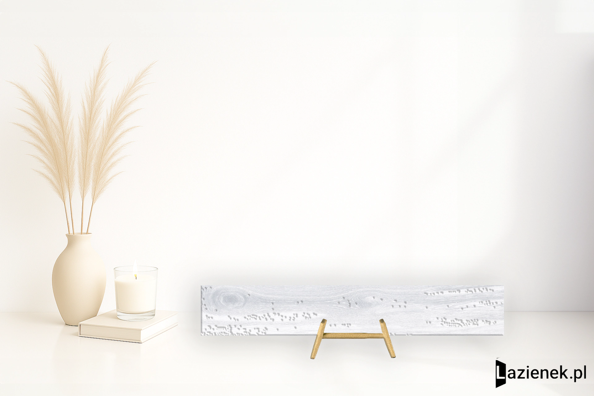 Keraben Naturwood Ice antypoślizgowa 20x120 cm gr. 10 mm - płytka rektyfikowana / 20037054