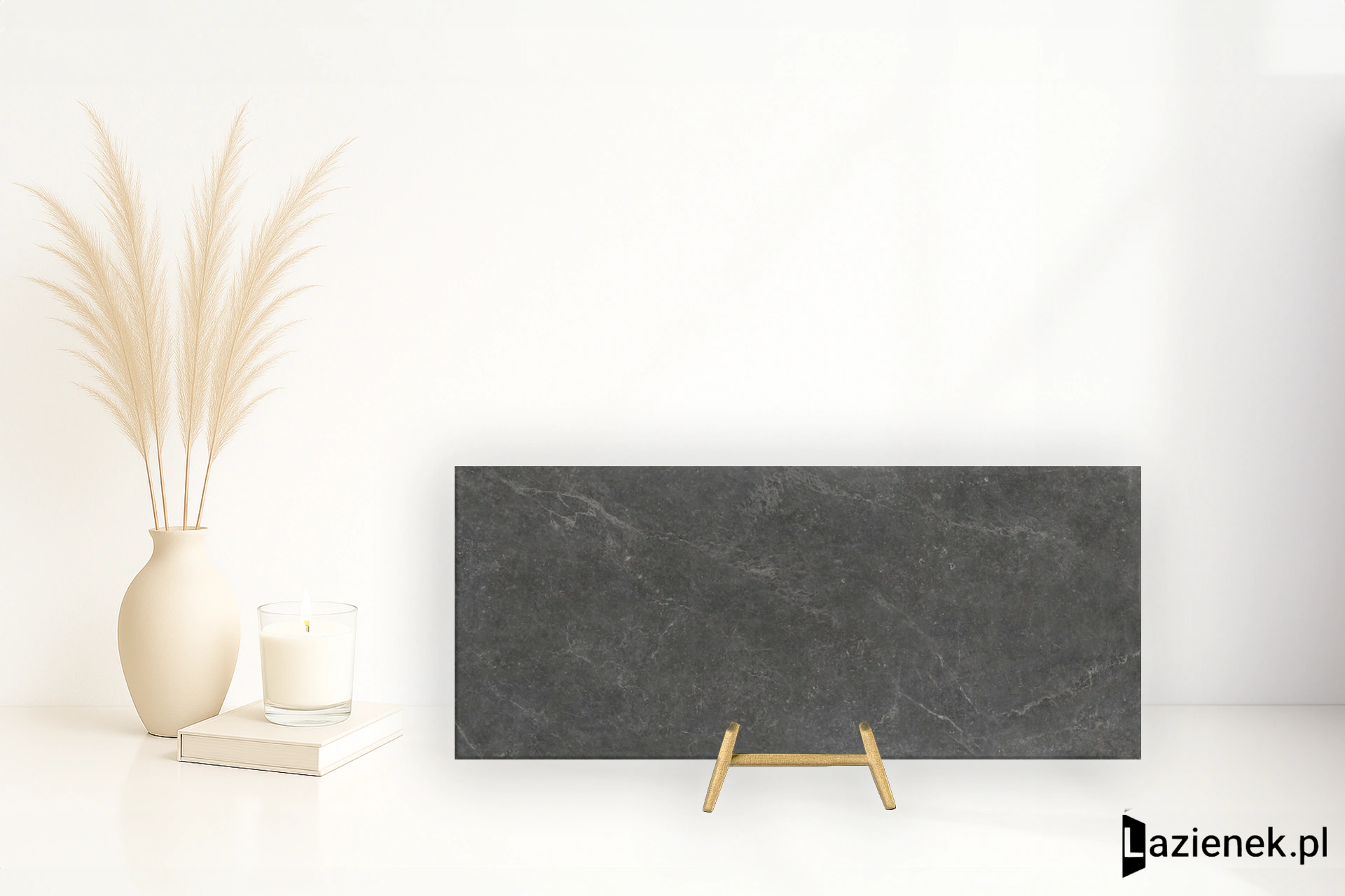 Keraben Bleuemix Black matowa 120x280 cm gr. 10 mm - płytka rektyfikowana / 20041388