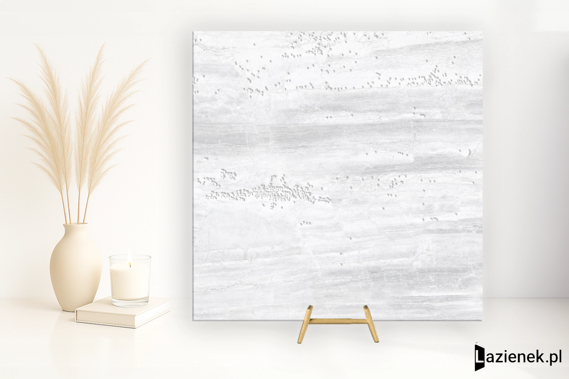 Keraben Luxury White satyna 90x90 cm gr. 10 mm - płytka rektyfikowana / 20030204