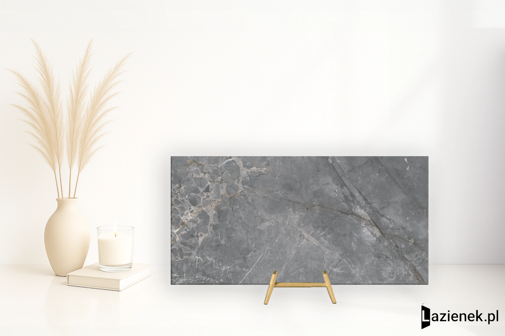 Keraben Idyllic Grey jedwab 60x120 cm gr. 10 mm - płytka rektyfikowana / 20039144