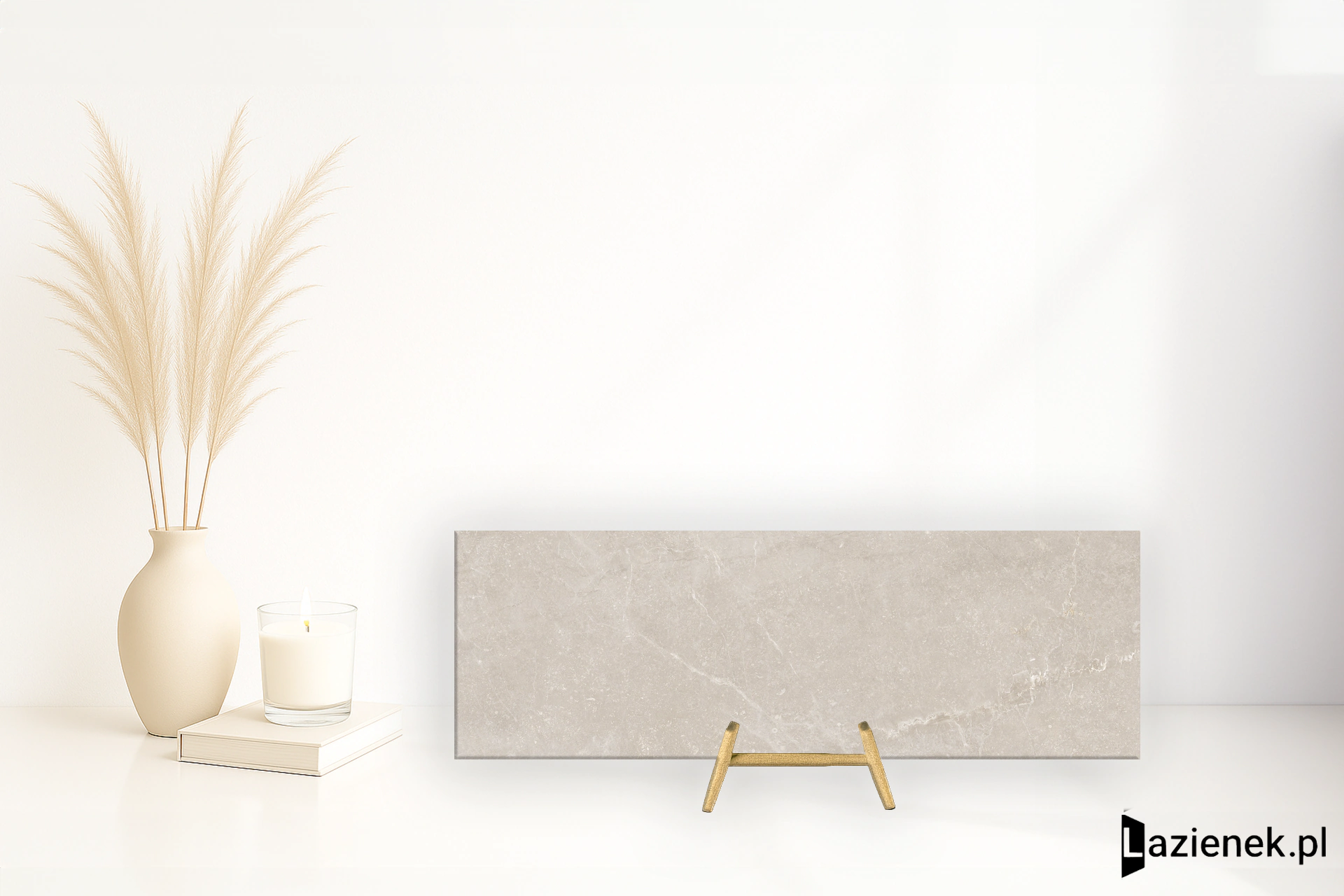 Keraben Bleuemix Taupe matowa 40x120 cm gr. 10 mm - płytka rektyfikowana / 20039150