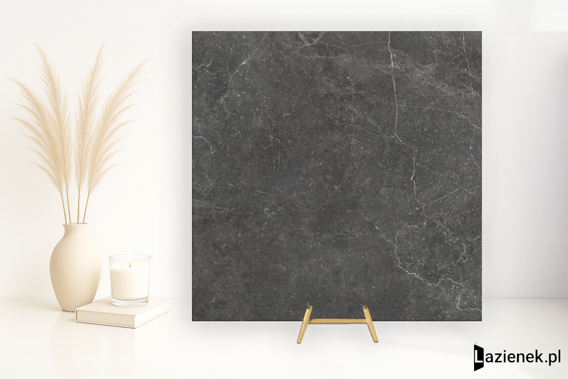 Keraben Bleuemix Black satyna 60x60 cm gr. 10 mm - płytka rektyfikowana / 20039341