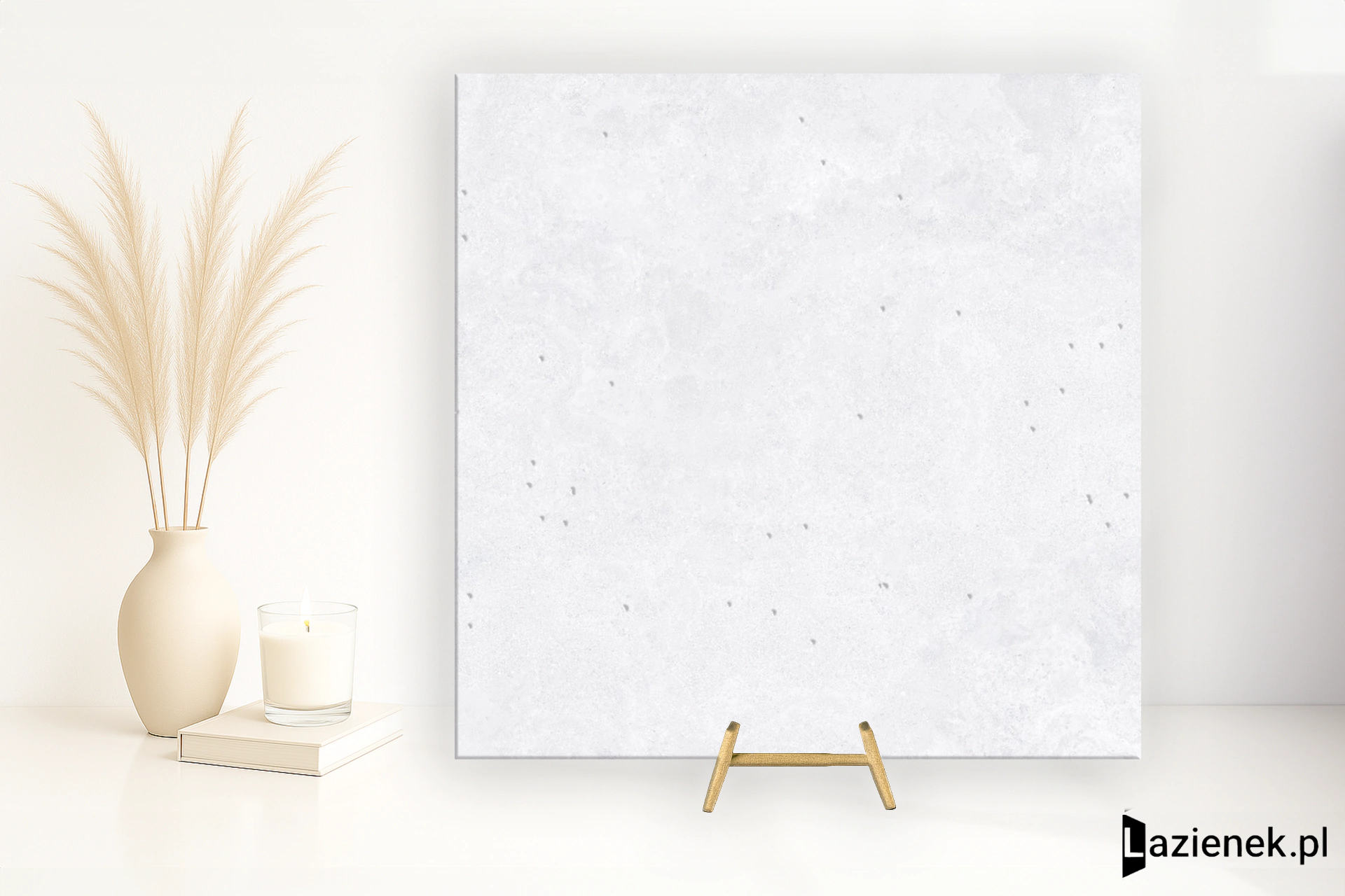 Keraben Verse White antypoślizgowa 90x90 cm gr. 10 mm - płytka rektyfikowana / 20037451