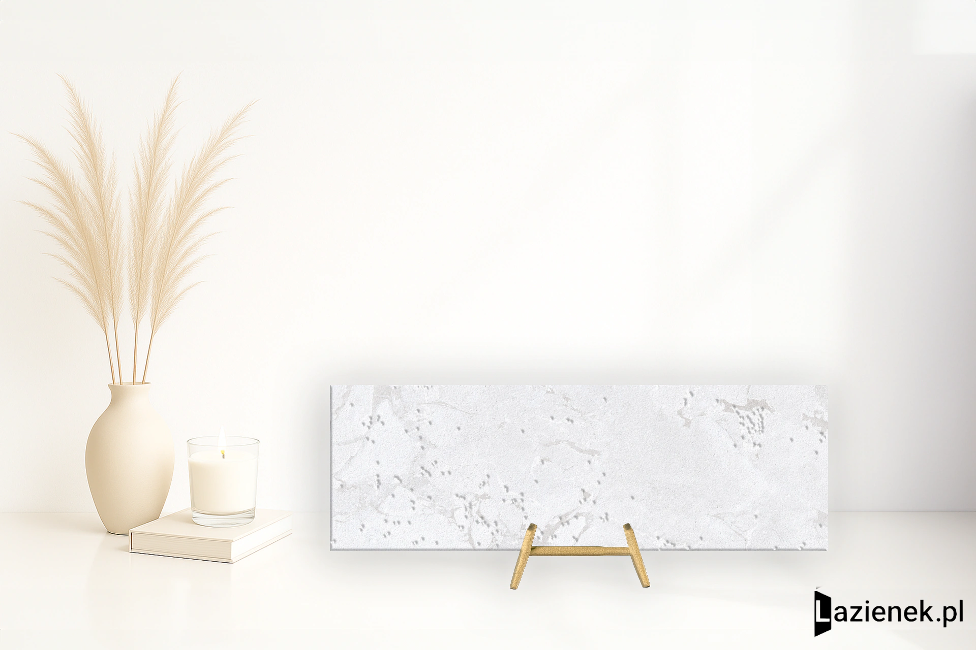 Keraben Eternia White matowa 30x90 cm gr. 10 mm - płytka rektyfikowana / 20043435