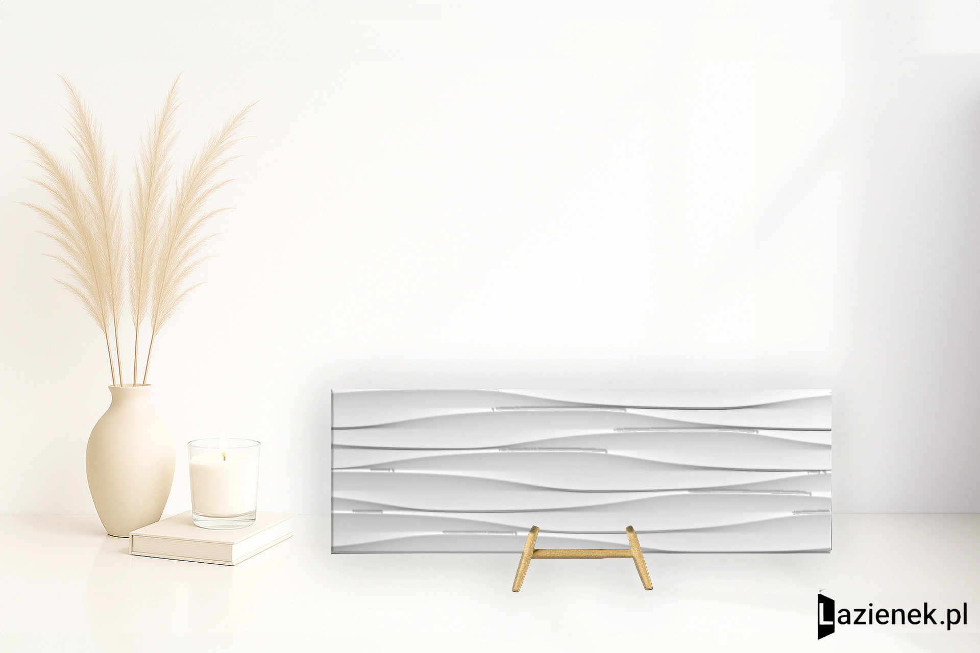 Keraben Superwhite White matowa 30x90 cm gr. 10 mm - płytka rektyfikowana / 20028041