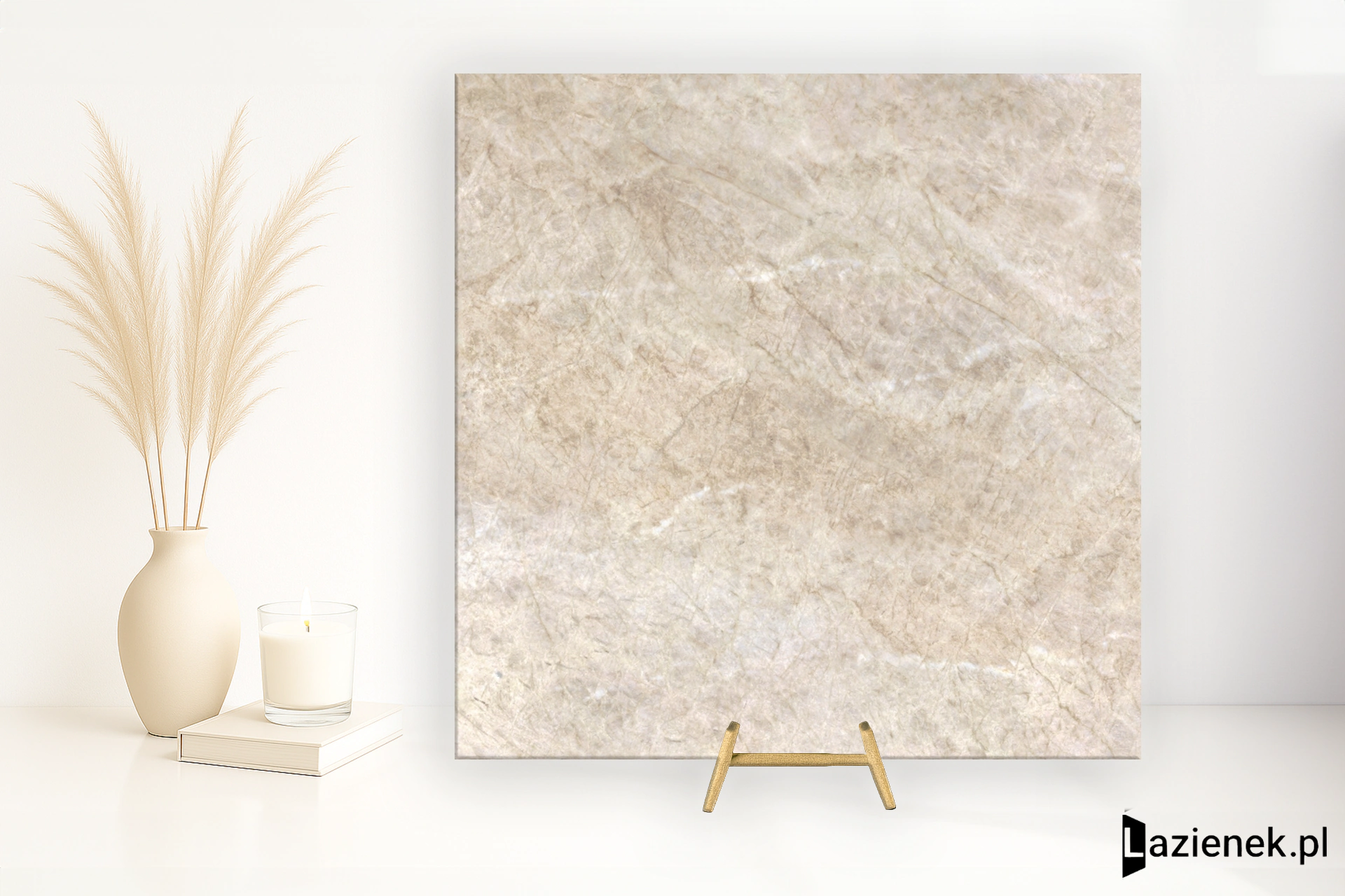 Lea Noblesse Champagne Quartz gładka 120x120 cm gr. 9 mm - płytka rektyfikowana / LG8NB30