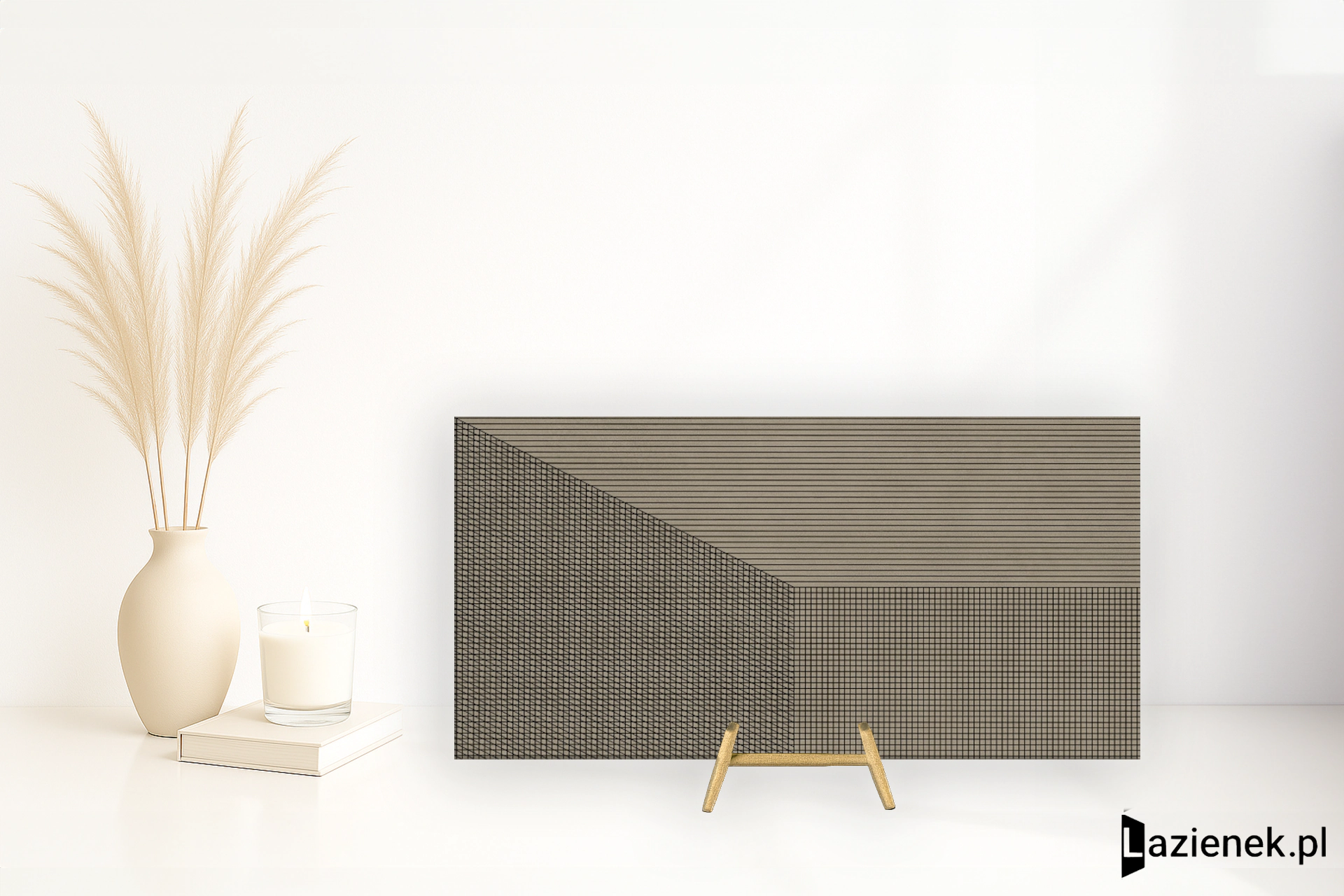 Lea Segni Su Pigmenti Lichen & naturalna 50x100 cm gr. 4 mm - płytka rektyfikowana / LSBSG40