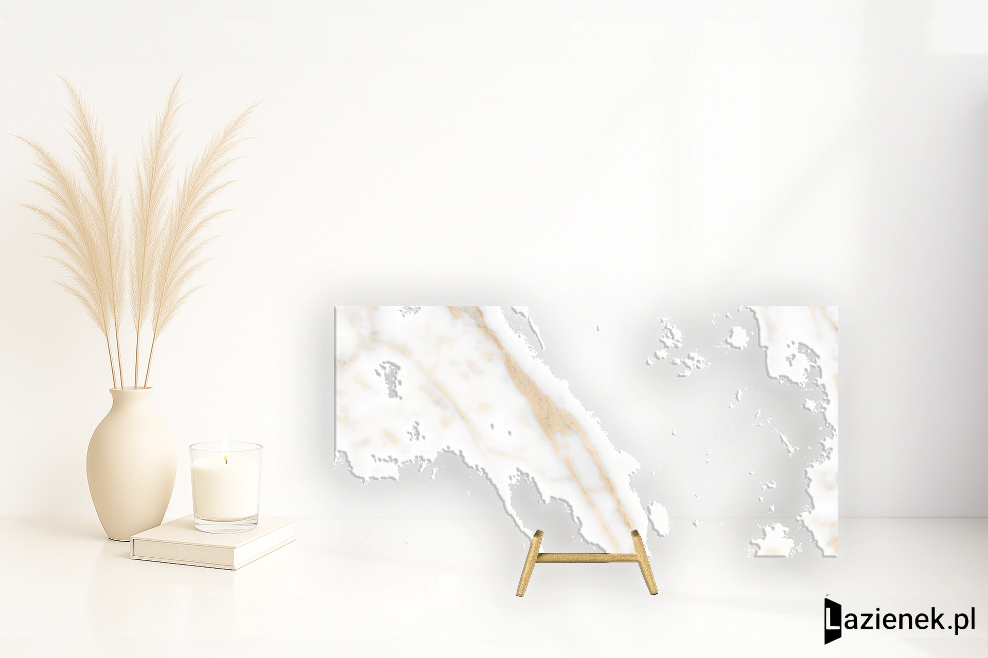 Lea Noblesse Calacatta Oro polerowana 30x60 cm gr. 9 mm - płytka rektyfikowana / LGVNB01