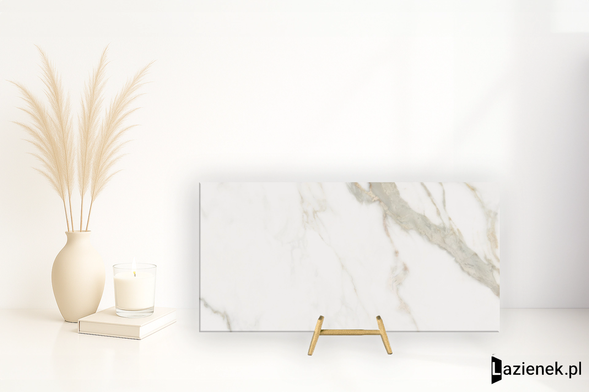 Lea Noblesse Calacatta Prestige gładka 30x60 cm gr. 9 mm - płytka rektyfikowana / LGVNB10