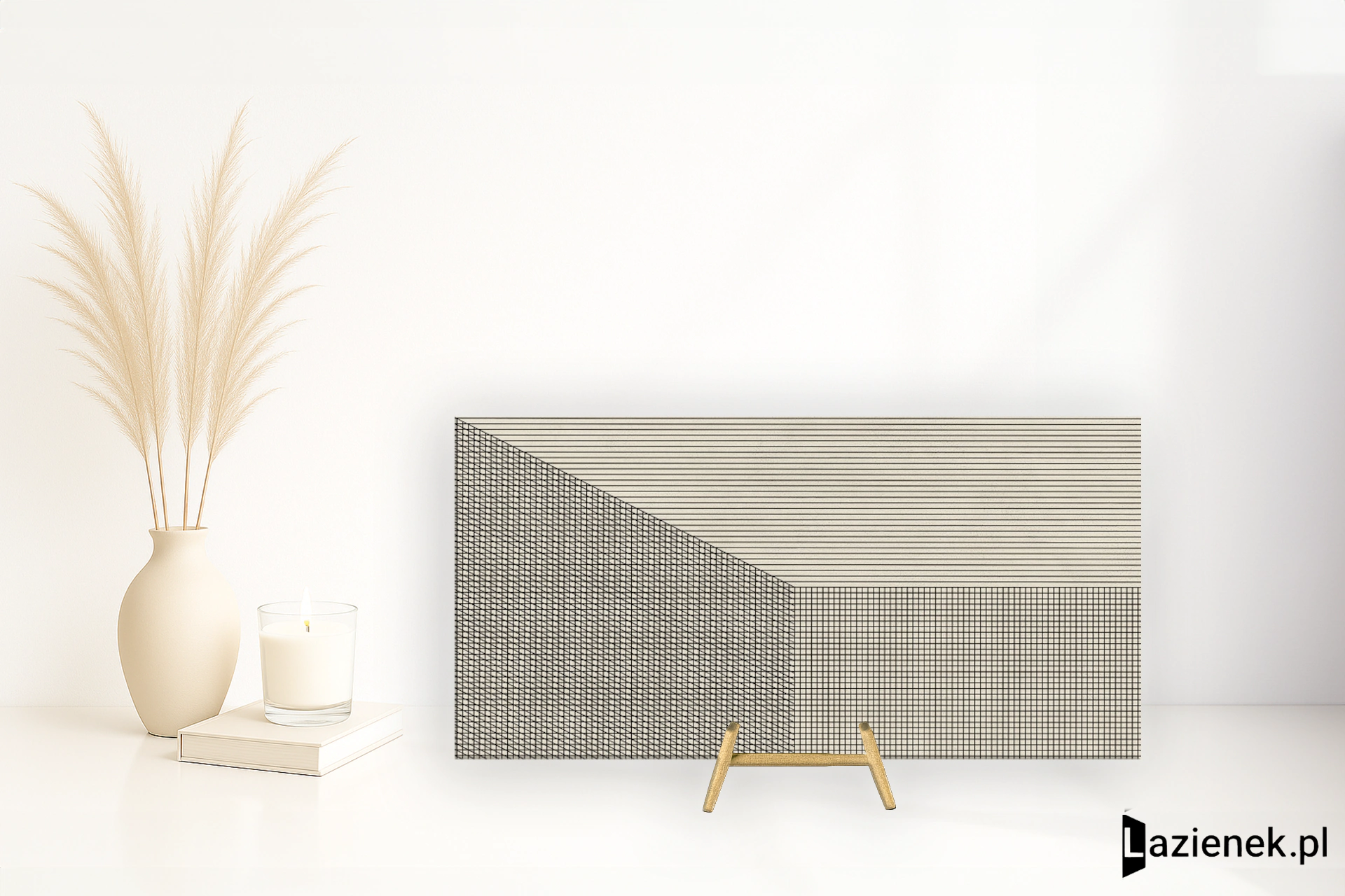Lea Segni Su Pigmenti Chalk & naturalna 50x100 cm gr. 4 mm - płytka rektyfikowana / LSBSG38