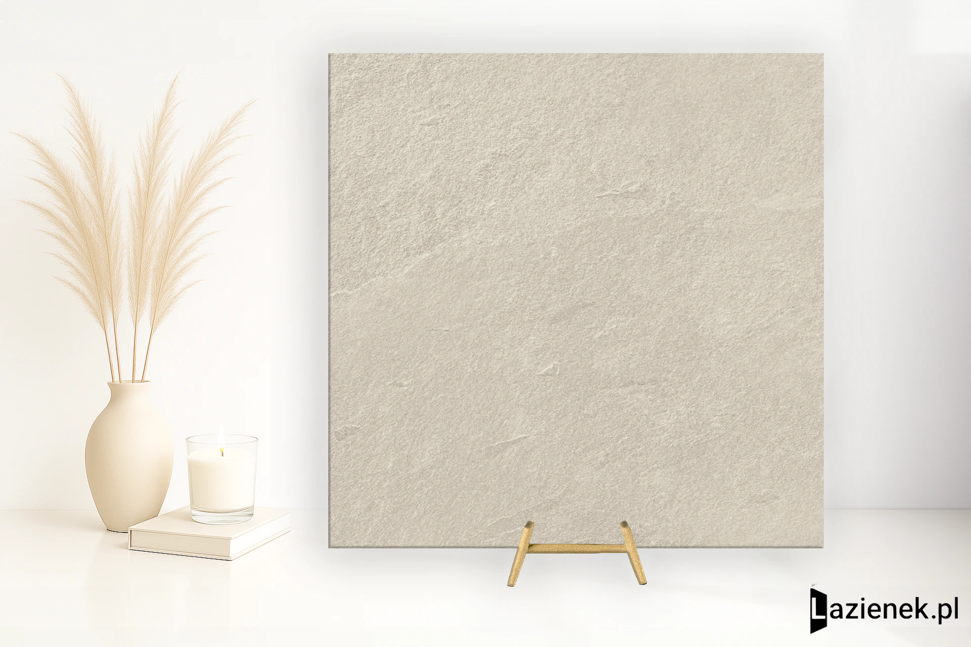 Lea Waterfall Ivory Flow antypoślizgowa 90x90 cm gr. 20 mm - płytka rektyfikowana / LG9K220