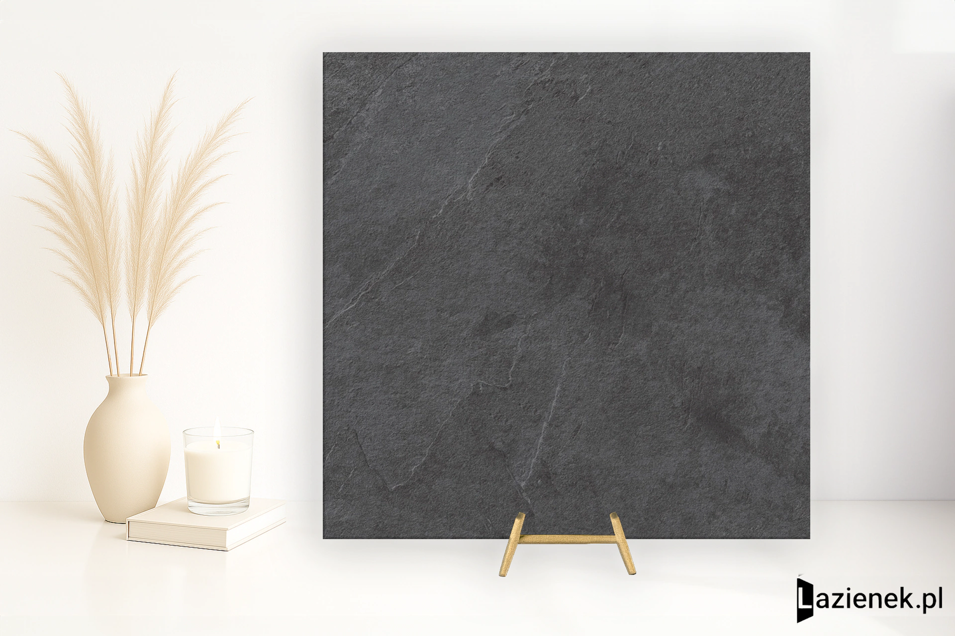 Lea Waterfall Gray Flow półpolerowana 60x60 cm gr. 10 mm - płytka rektyfikowana / LGWWFX1