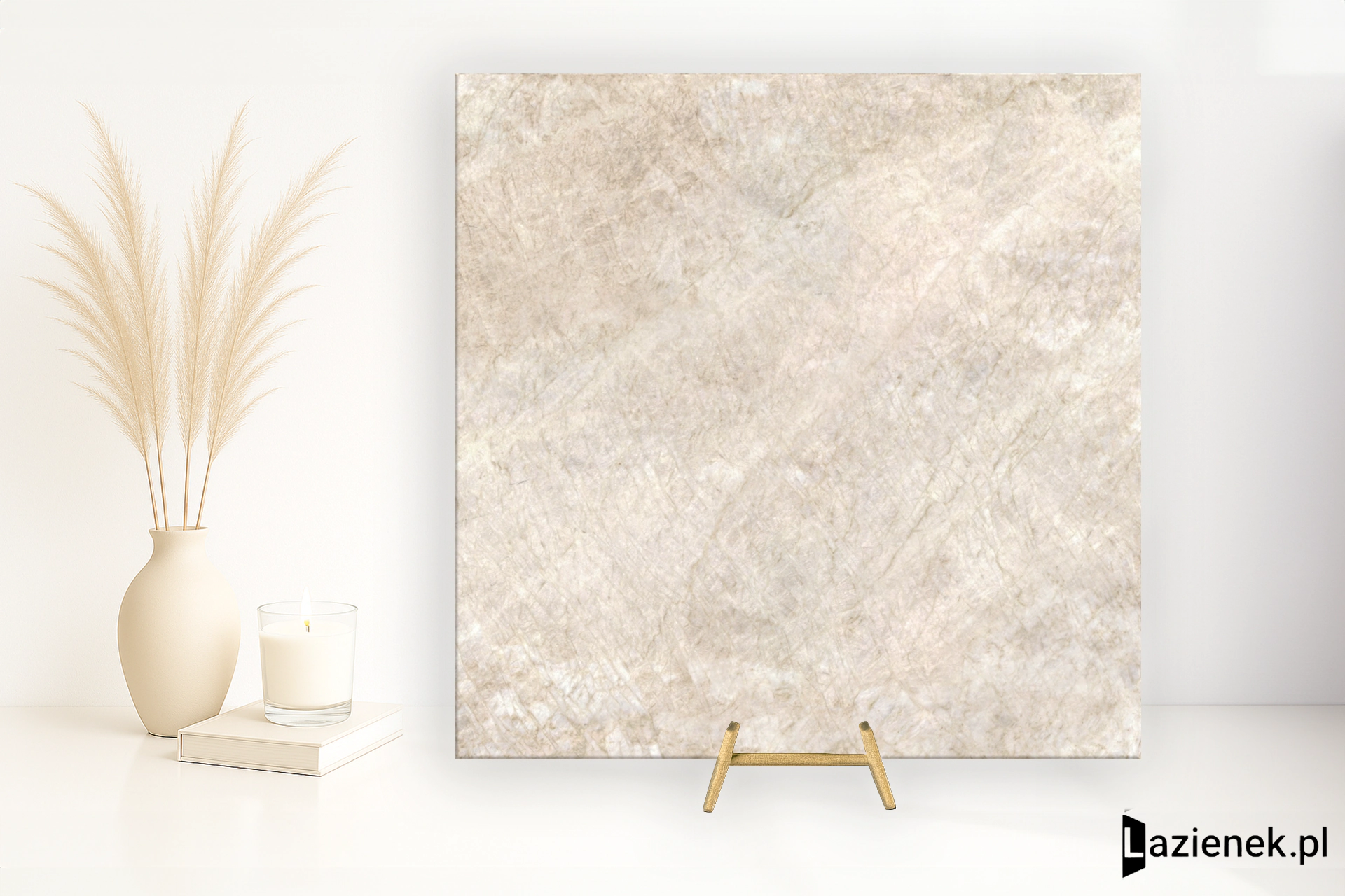 Lea Noblesse Champagne Quartz polerowana 120x120 cm gr. 9 mm - płytka rektyfikowana / LG8NB31