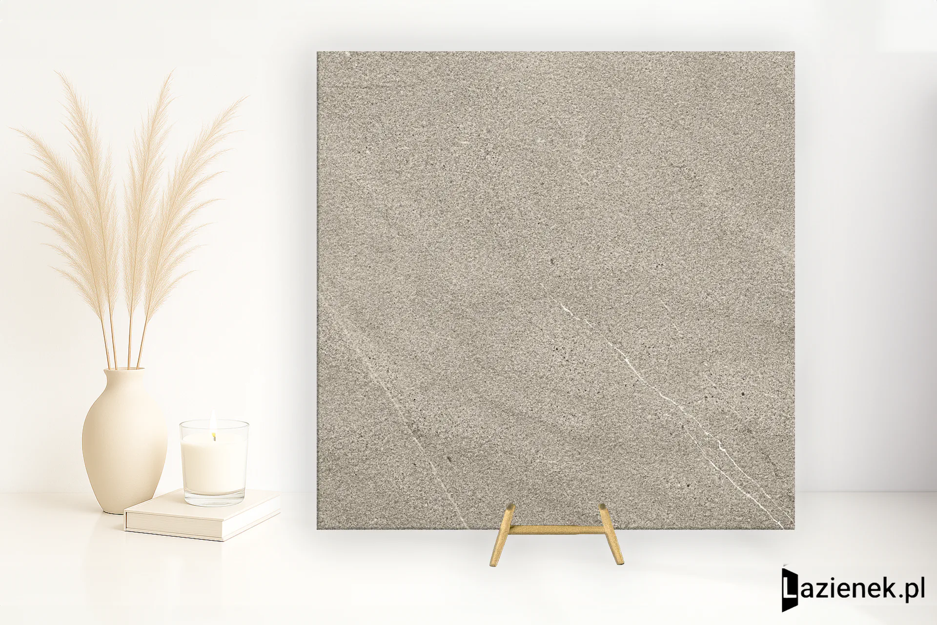 Lea Nextone Taupe półpolerowana 90x90 cm gr. 9 mm - płytka rektyfikowana / LG9NXX2