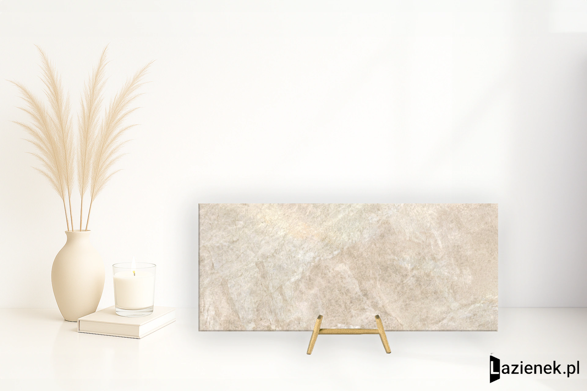 Lea Noblesse Champagne Quartz polerowana 120x278 cm gr. 6 mm - płytka rektyfikowana / LS6NB31