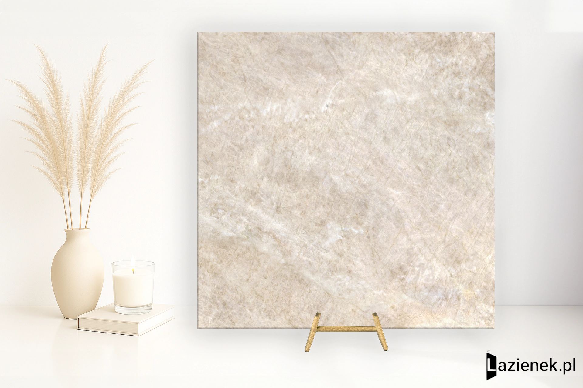 Lea Noblesse Champagne Quartz gładka 60x60 cm gr. 9 mm - płytka rektyfikowana / LGWNB30