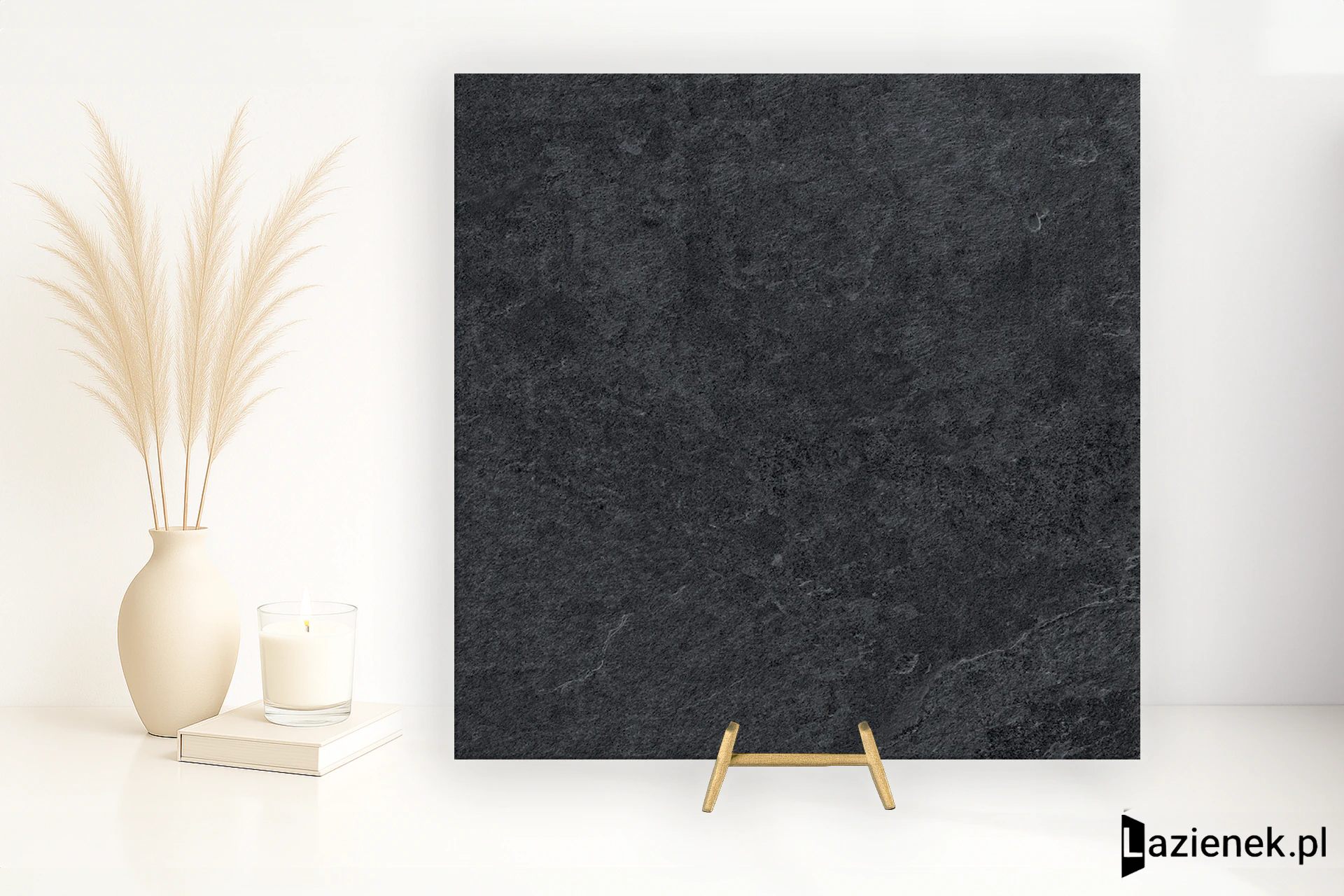 Lea Waterfall Dark Flow antypoślizgowa 90x90 cm gr. 20 mm - płytka rektyfikowana / LG9K200