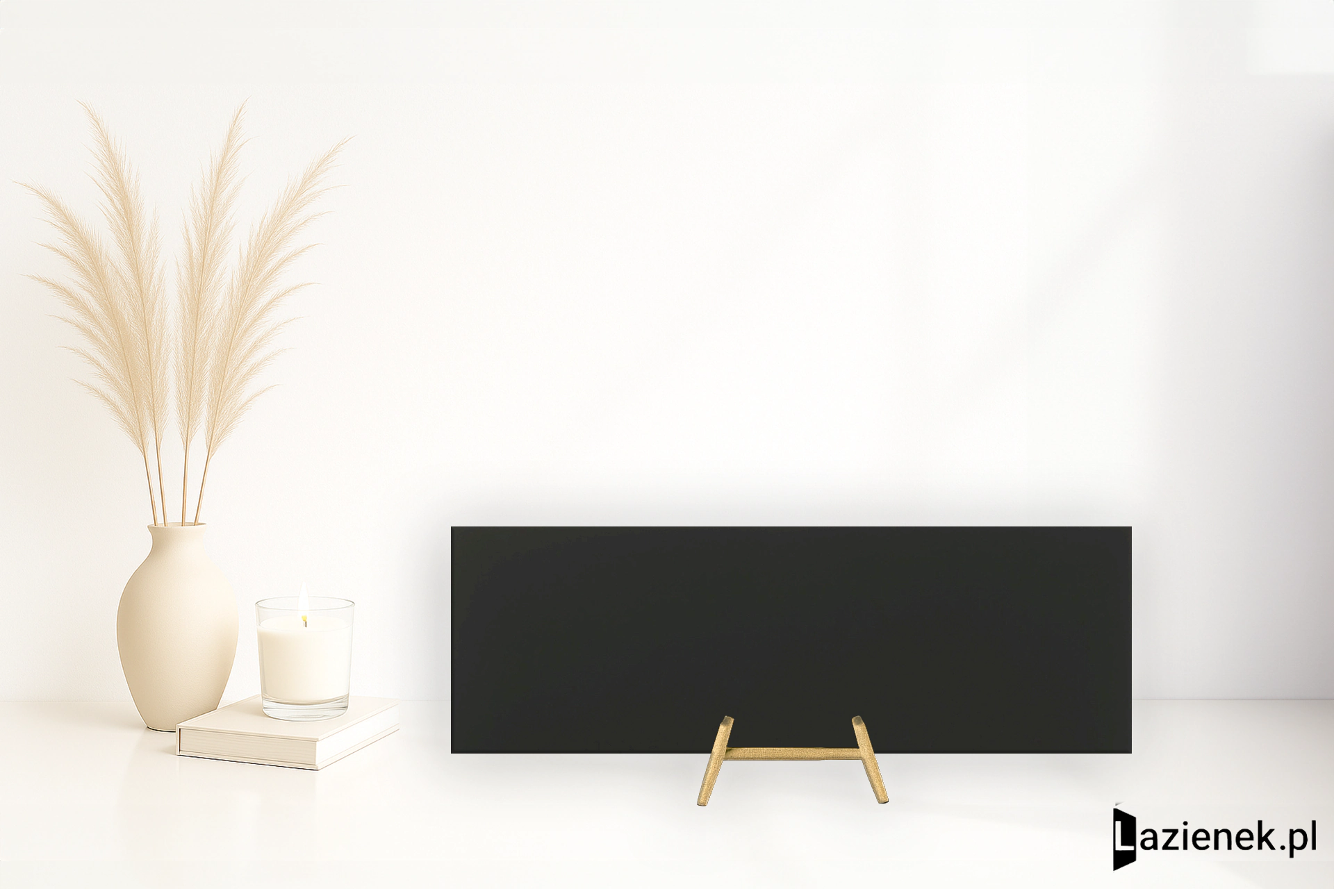 Lea Absolute Total Black satynowa 100x300 cm gr. 6 mm - płytka rektyfikowana / LSAAB10