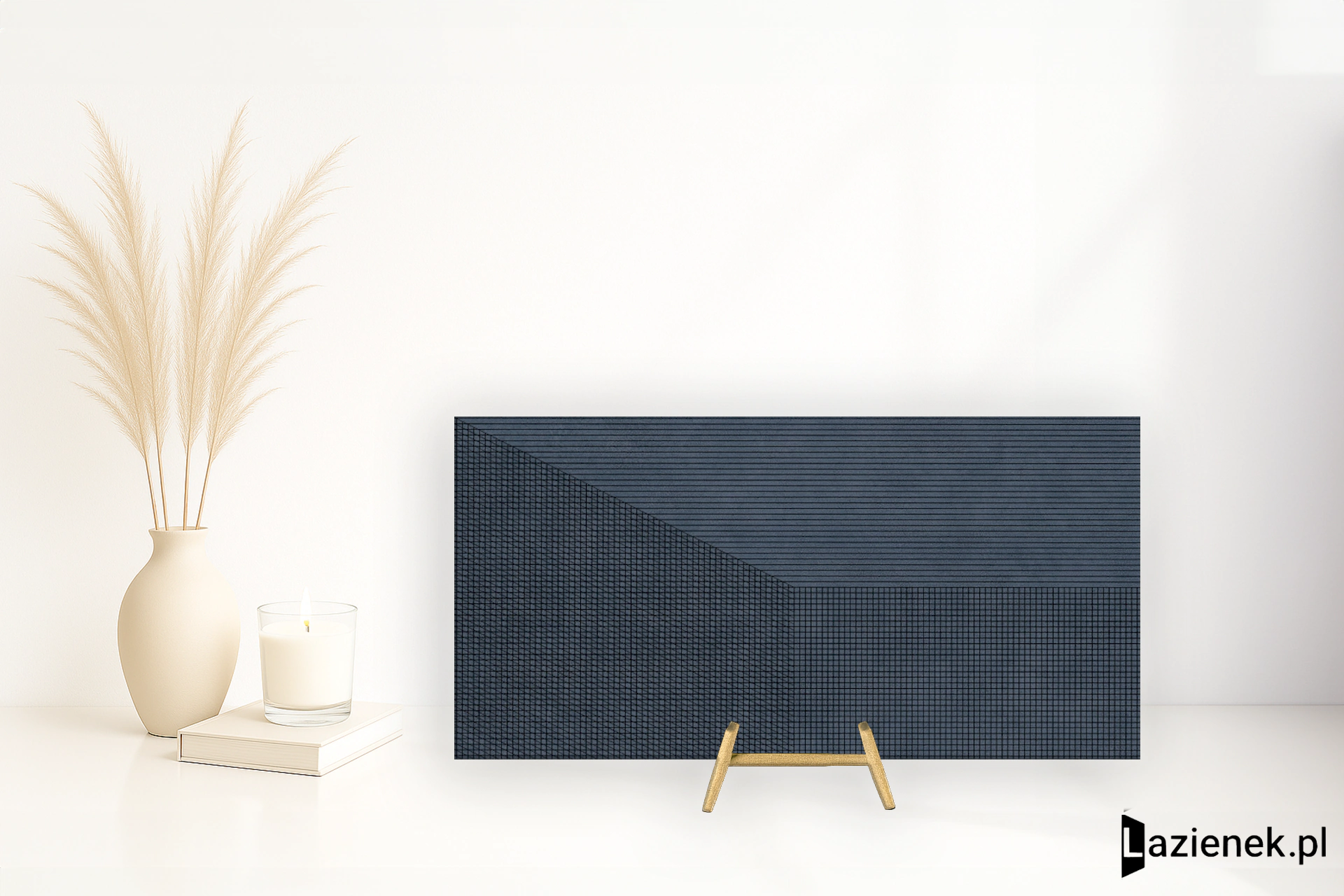 Lea Segni Su Pigmenti Ocean & naturalna 50x100 cm gr. 4 mm - płytka rektyfikowana / LSBSG44