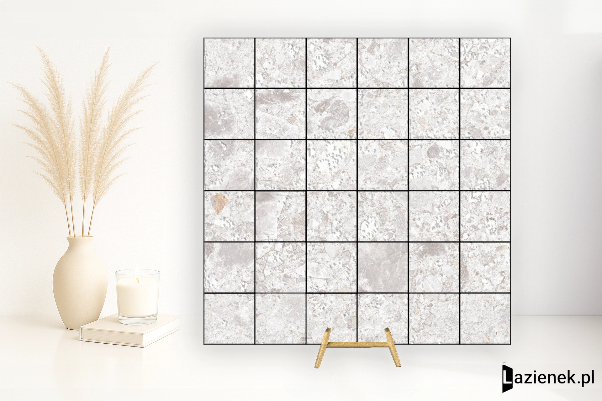 Marazzi Mystone Ceppo Di Gre Bianco strukturalna 30x30 cm gr. 10 mm - płytka nierektyfikowana/MP32