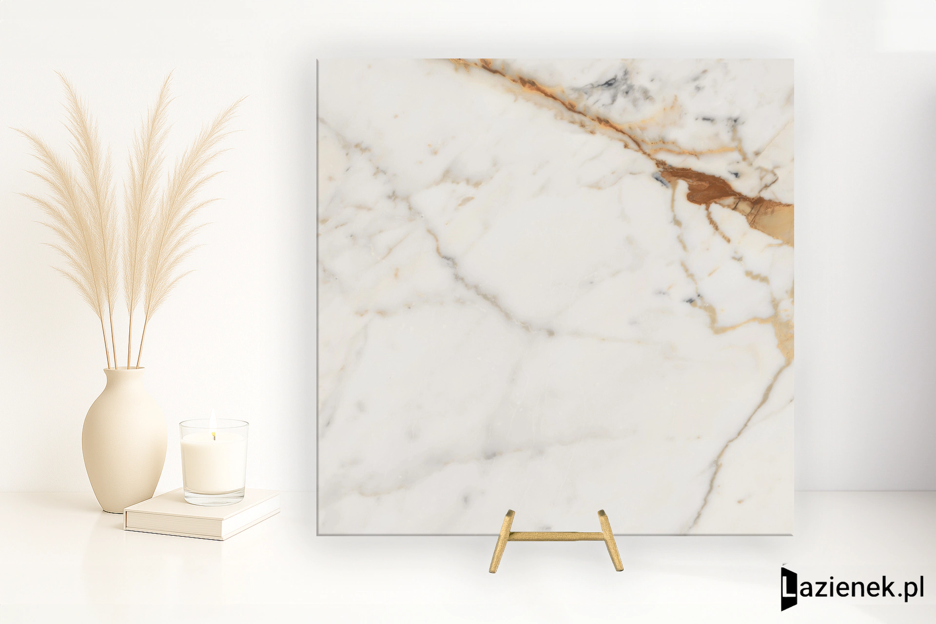 Marazzi Allmarble Golden White strukturalna 60x60 cm gr. 10 mm - płytka rektyfikowana/M4GP