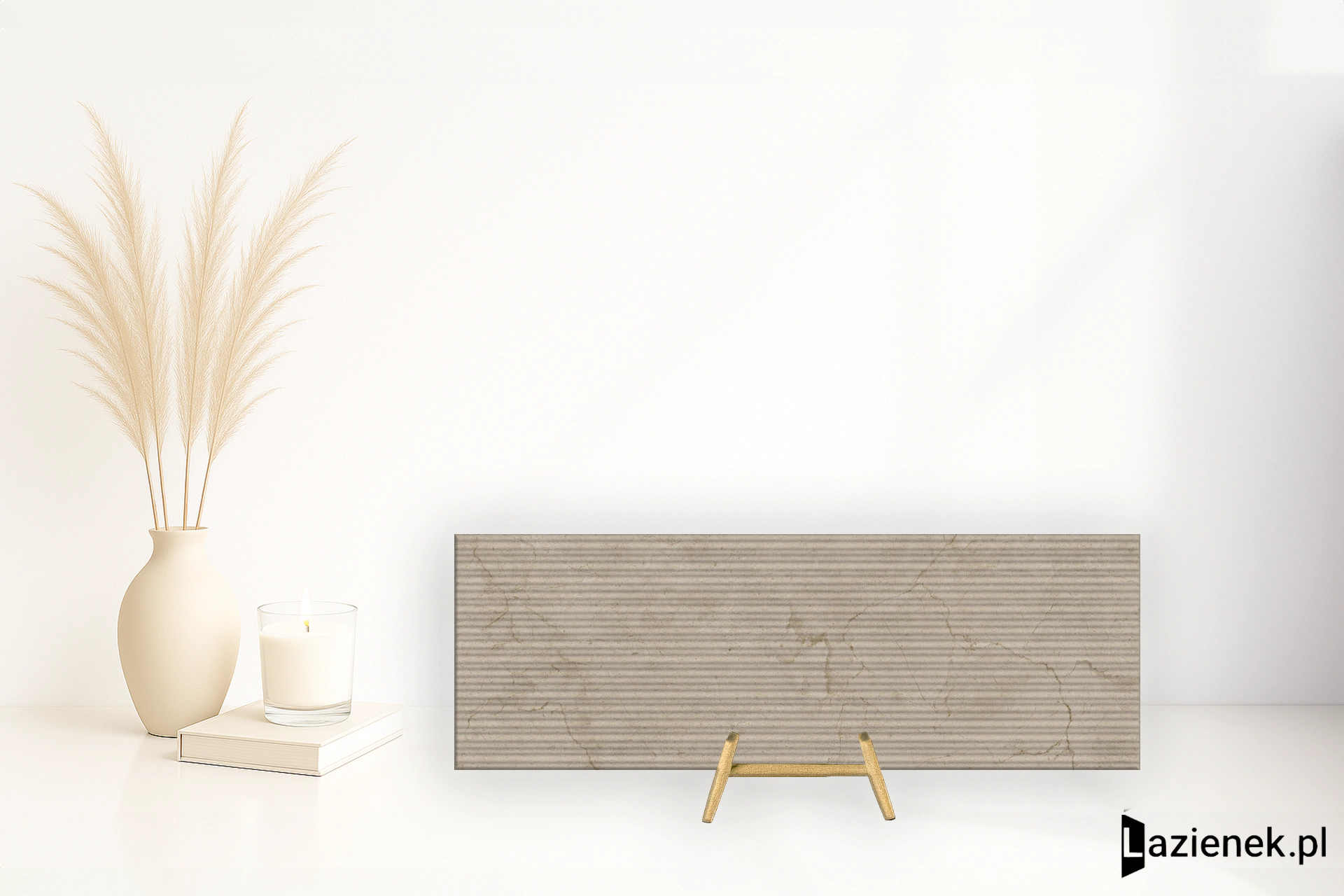 Marazzi Fabula Wall Marfil wzmocniona siatką 33x100 cm gr. 10 mm - płytka rektyfikowana/MN2L